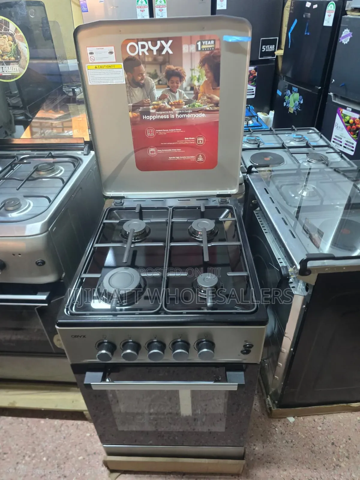 Full Gas Mika Oryx Standing Cooker