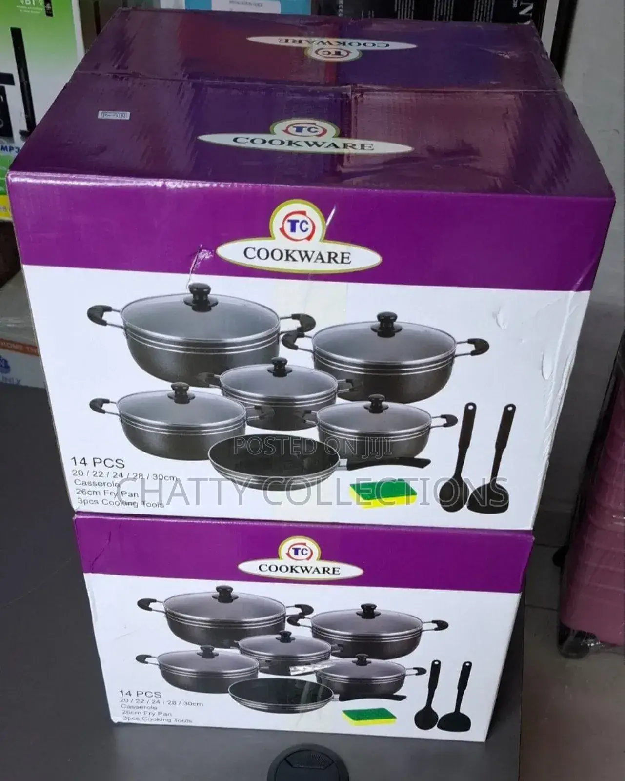 14 Pieces Original Tc Nonstick Cookware Nonstick Sufurias