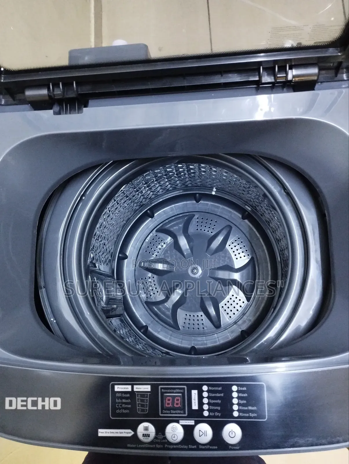 Decho 12kg Fully Automatic Top Load Washing Machine