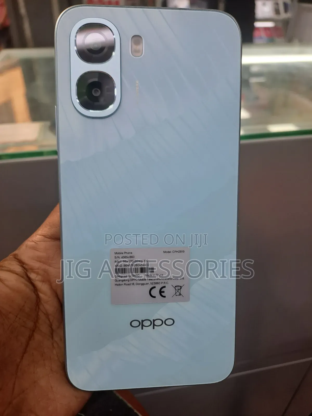New Oppo A6x 64 GB Blue