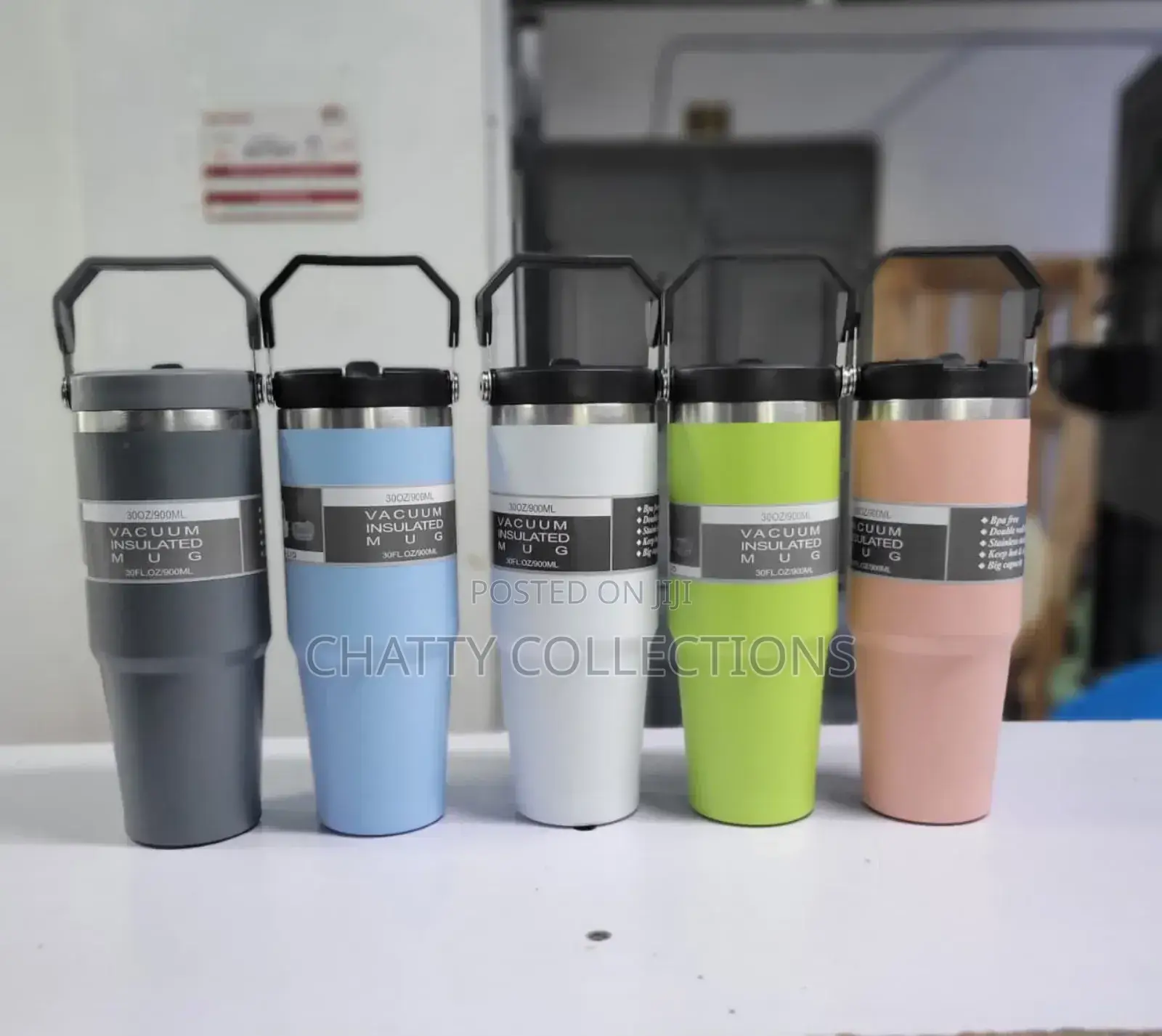 900 Ml Insulated Mug With Ergonomic Handle