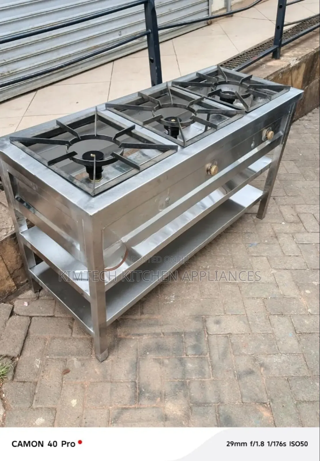 Stainless Steel 3burner High Pressure