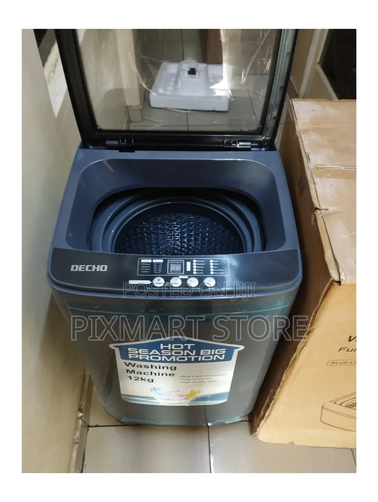 Decho 12kg Top Load, Full Automatic Washer With Digital Control