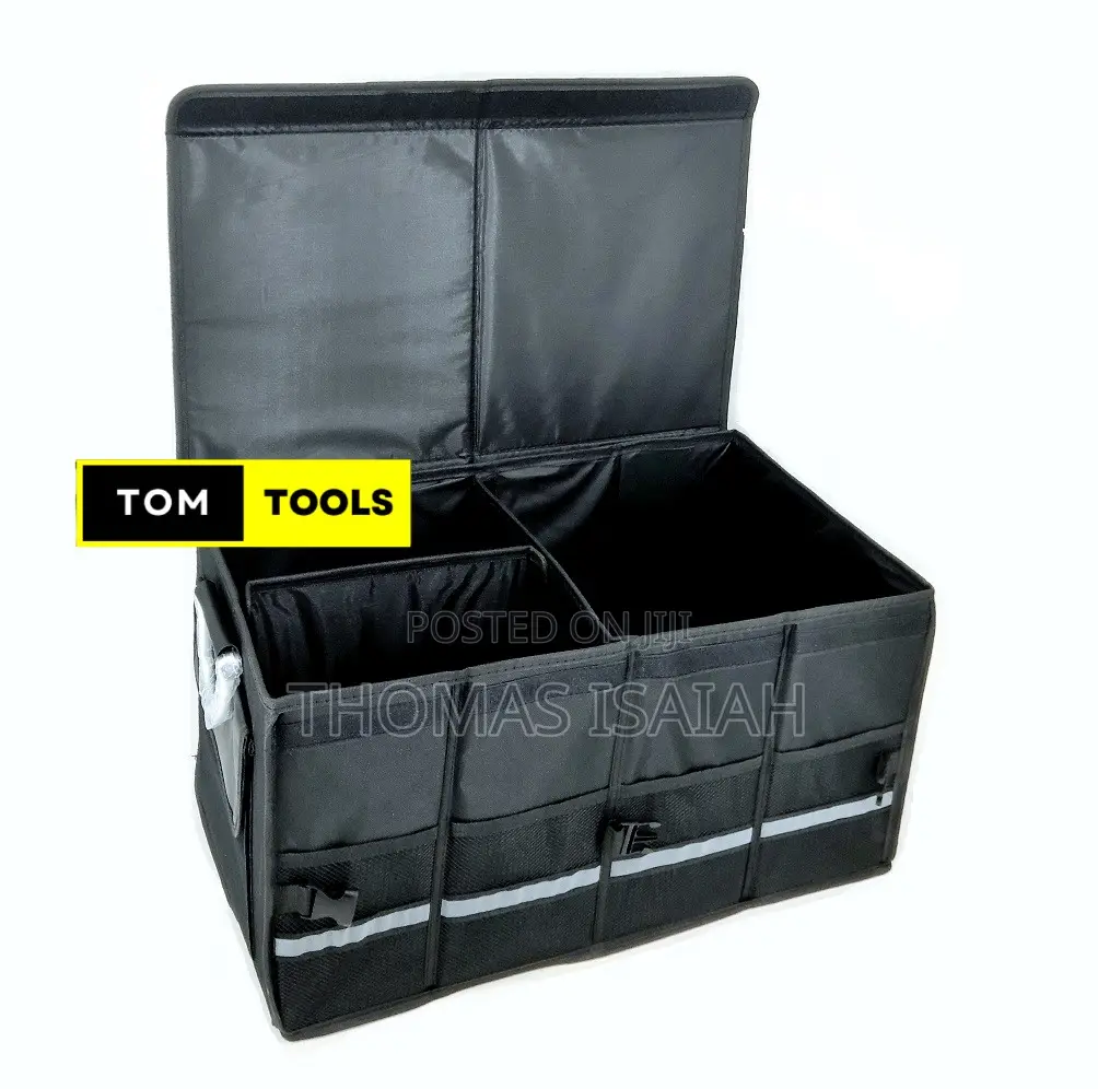 Large Compartmented Flip Top Boot Organiser for Cars