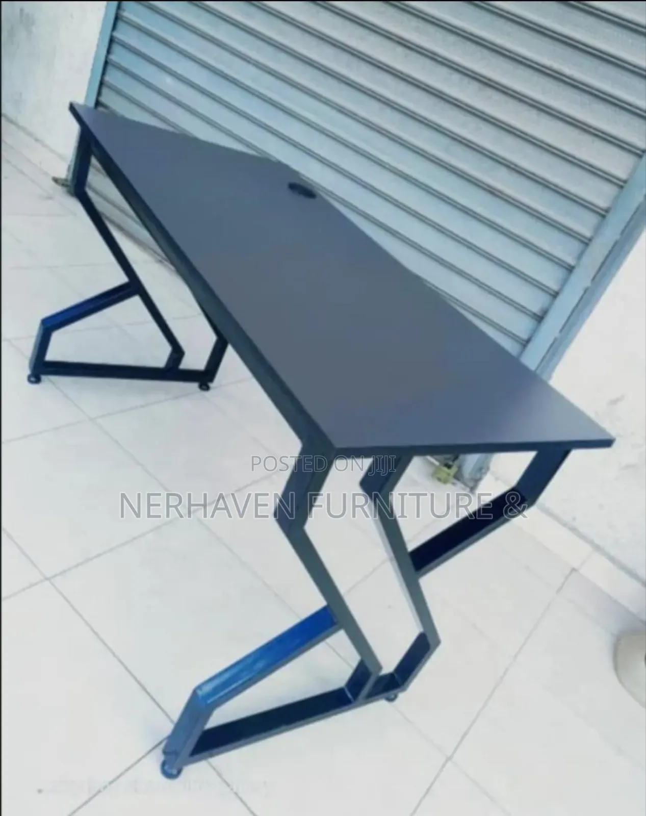 Metallic Office Desk