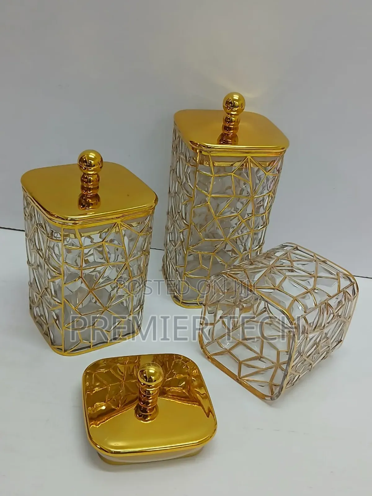 *3 in 1 Transparent Storage Jars