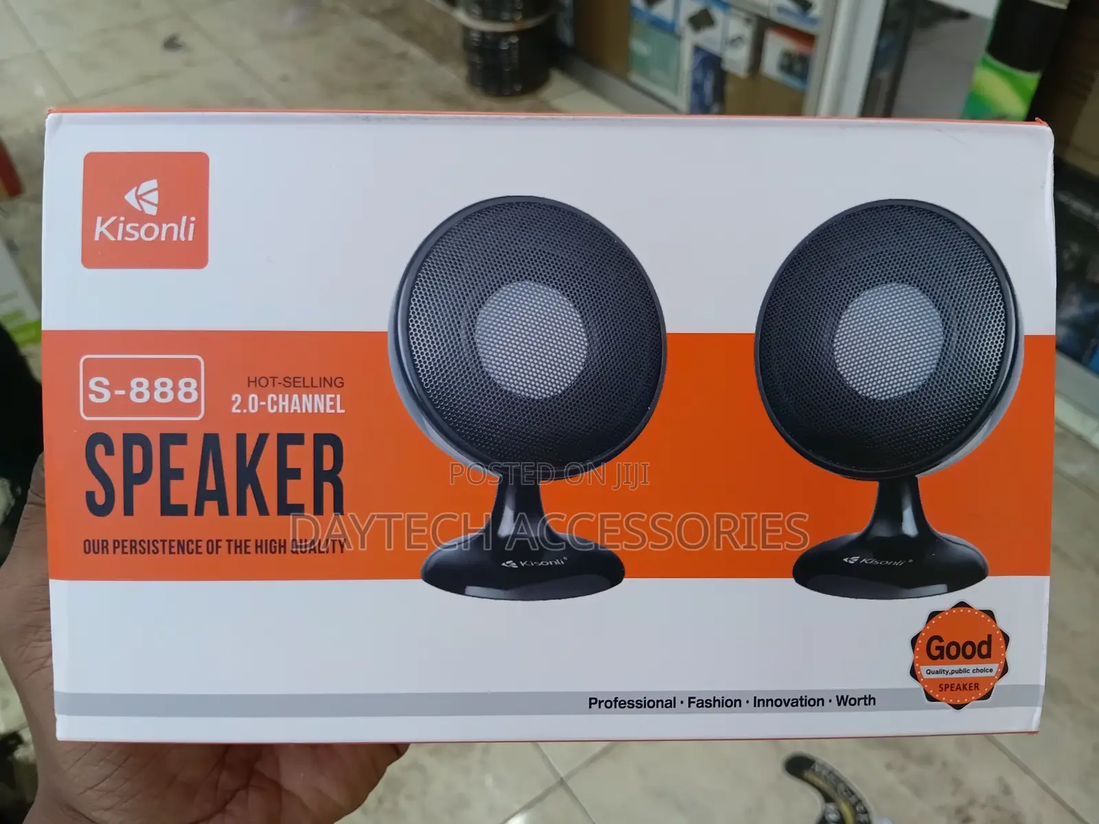 Kisonli S-888 2.0 Channel Computer Mini Speaker Usb