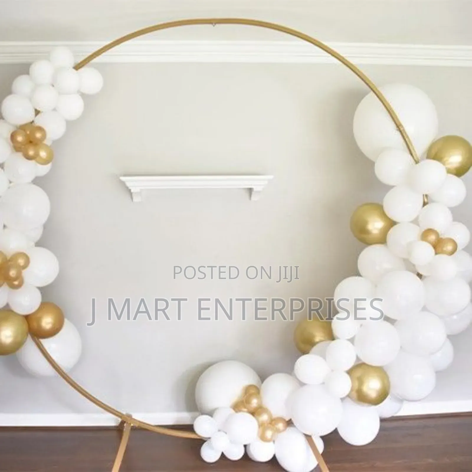 Round Balloon Arch Backdrop Stand Wedding Arch Frame Decor