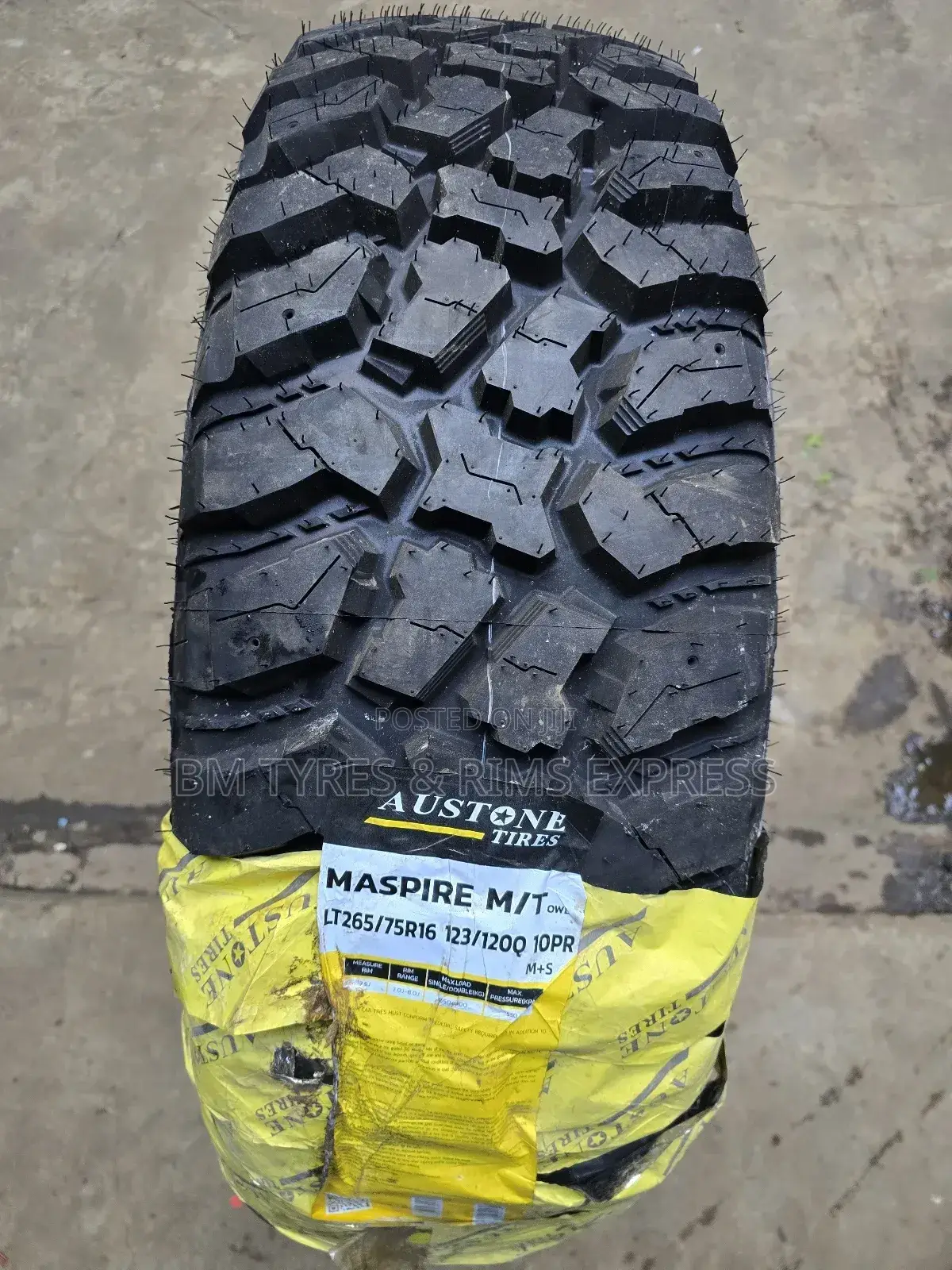 265 /75 R16 Austone Tyres (Mud Terrein)