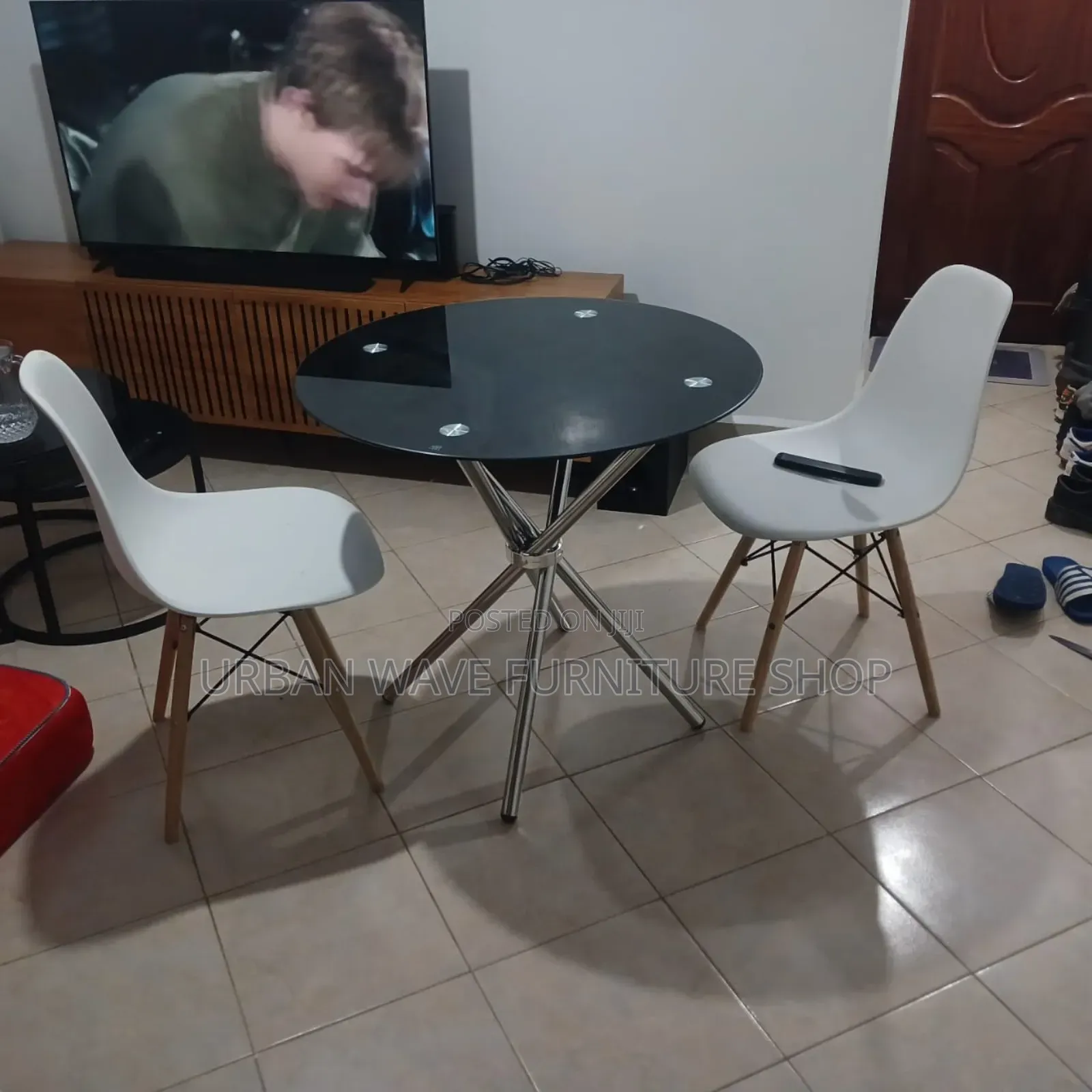 Balcony Black Table