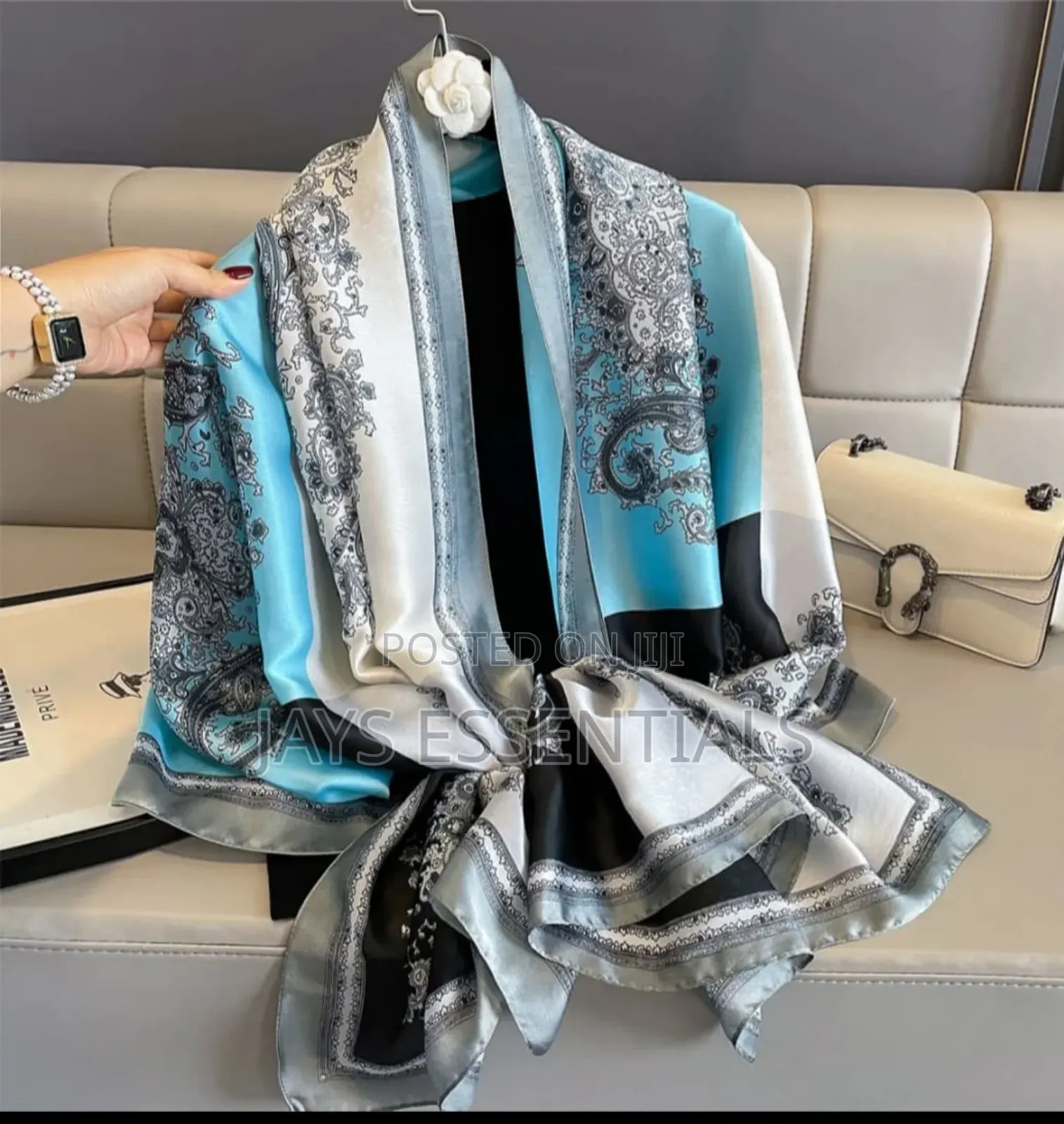 All Weather Silk Scarfs With Unique Prints and Patterns