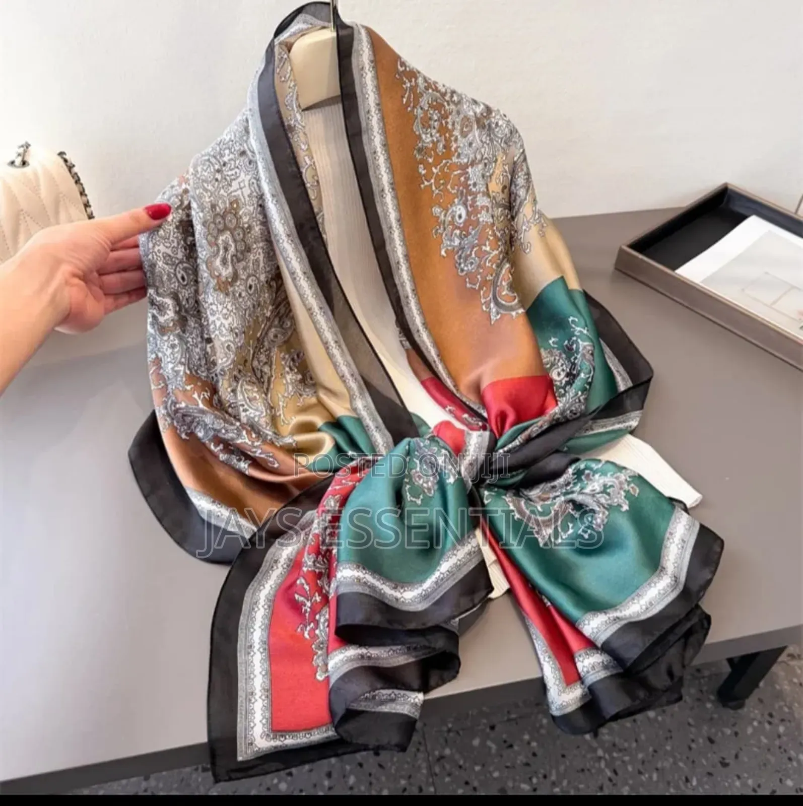 All Weather Silk Scarfs With Unique Prints and Patterns