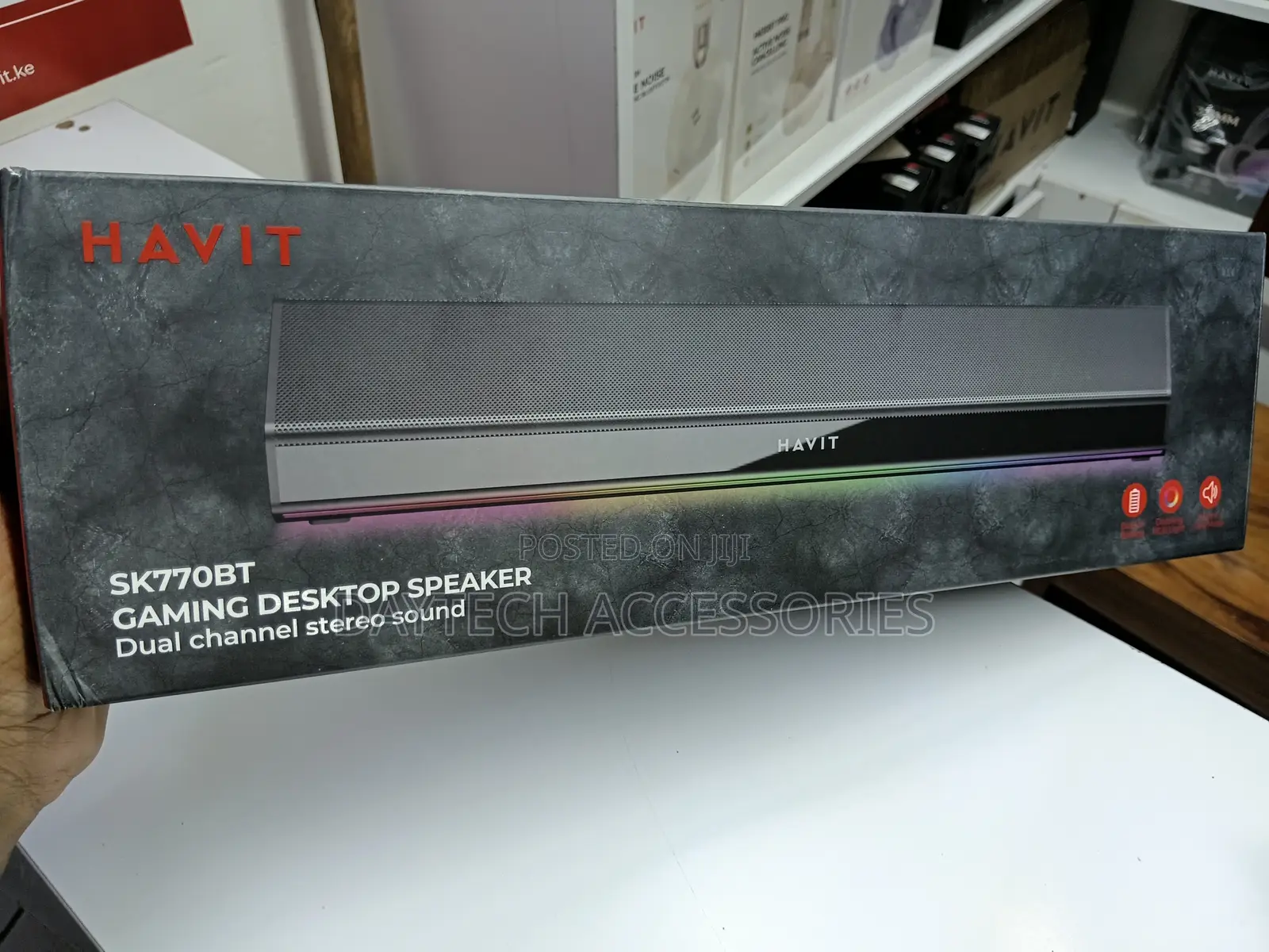 Havit - Sk770bt Wireless Bluetooth Soundbar Gaming Speaker.