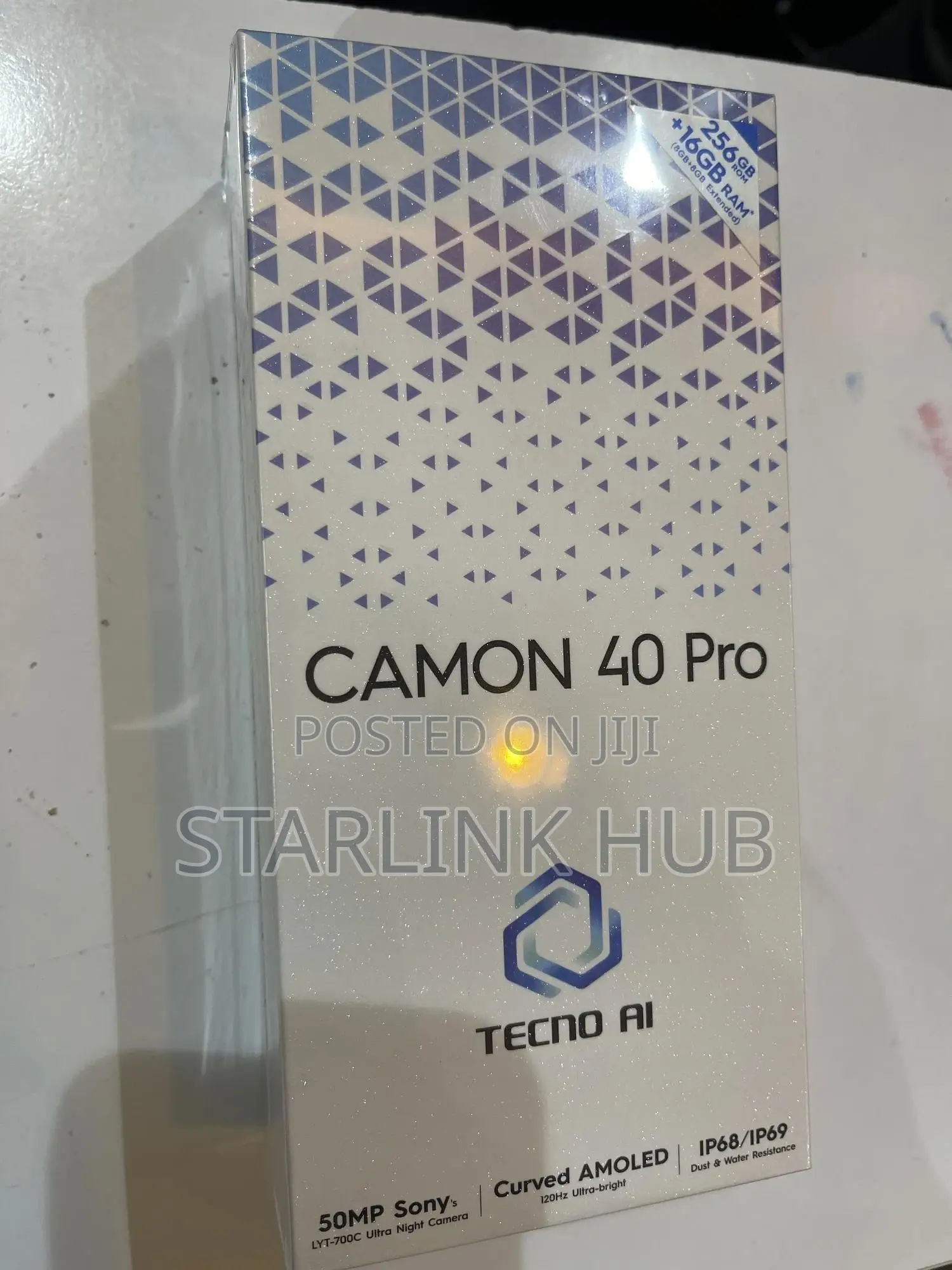 New Tecno Camon 40 Pro 4G 256 GB Black