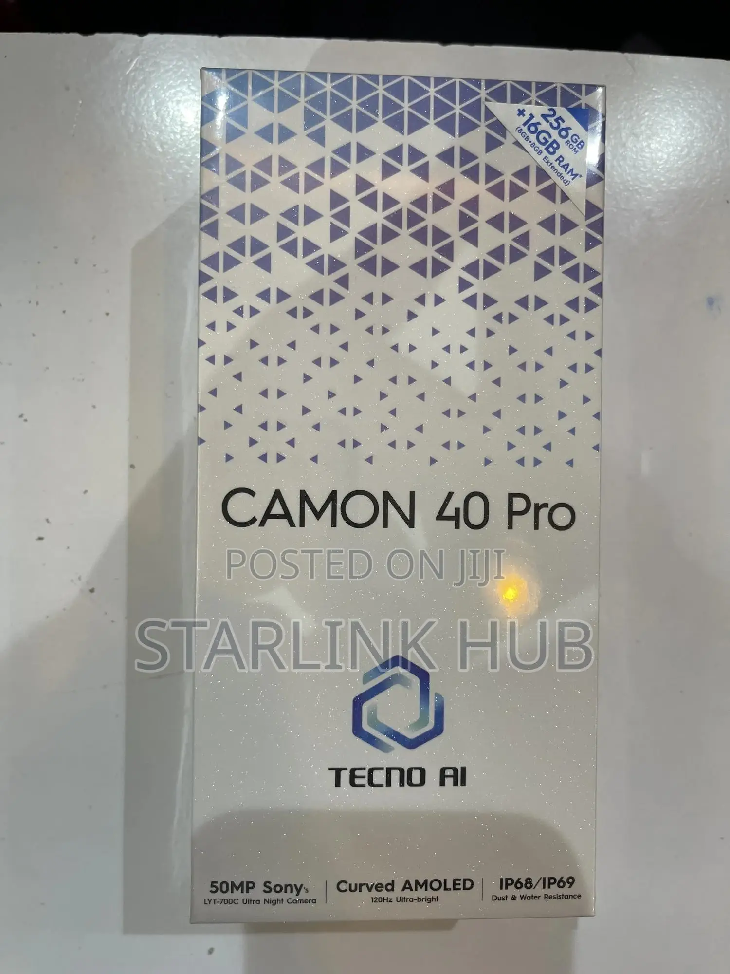 New Tecno Camon 40 Pro 4G 256 GB Black