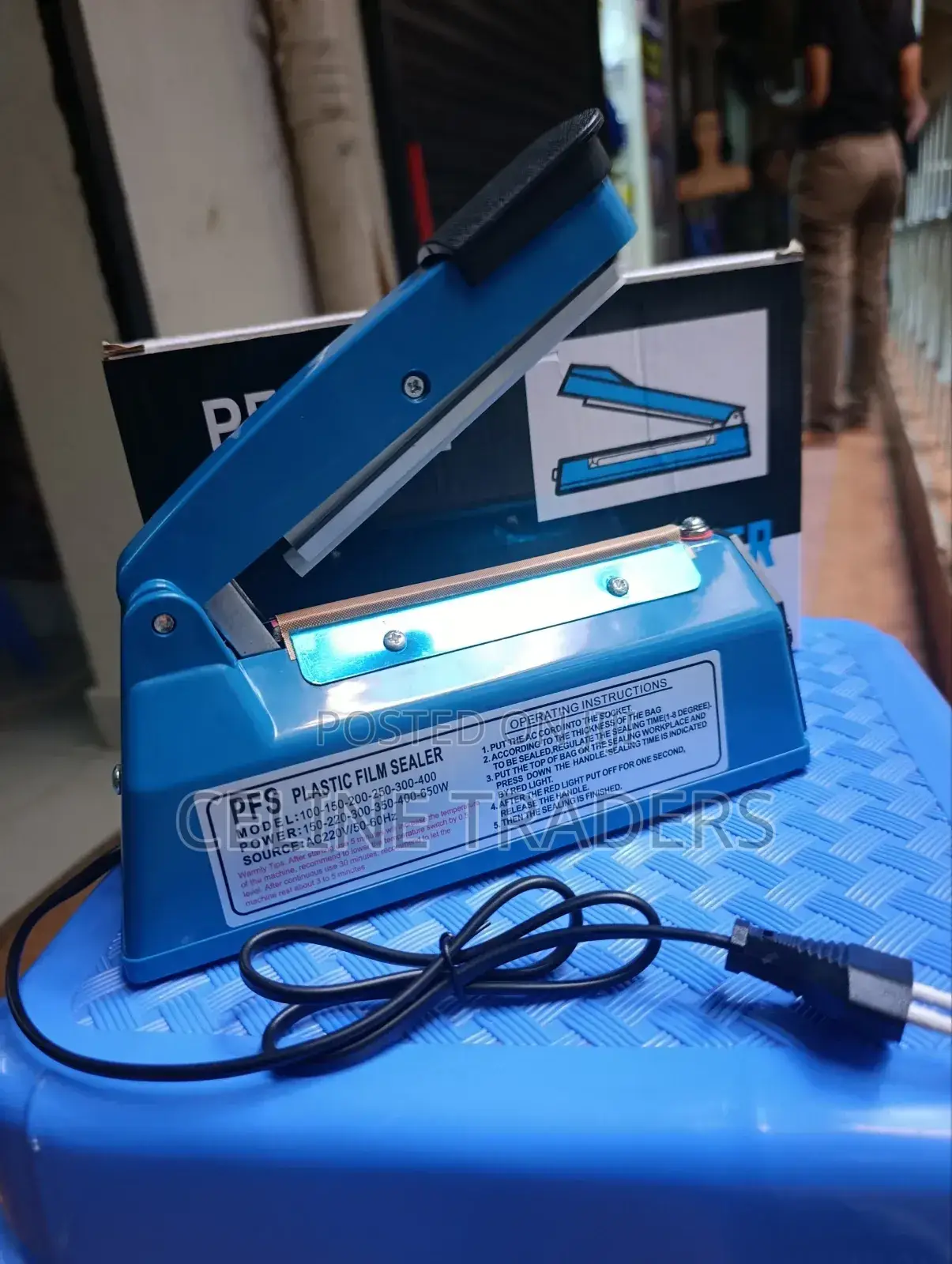 100mm Plastic Impulse Sealer