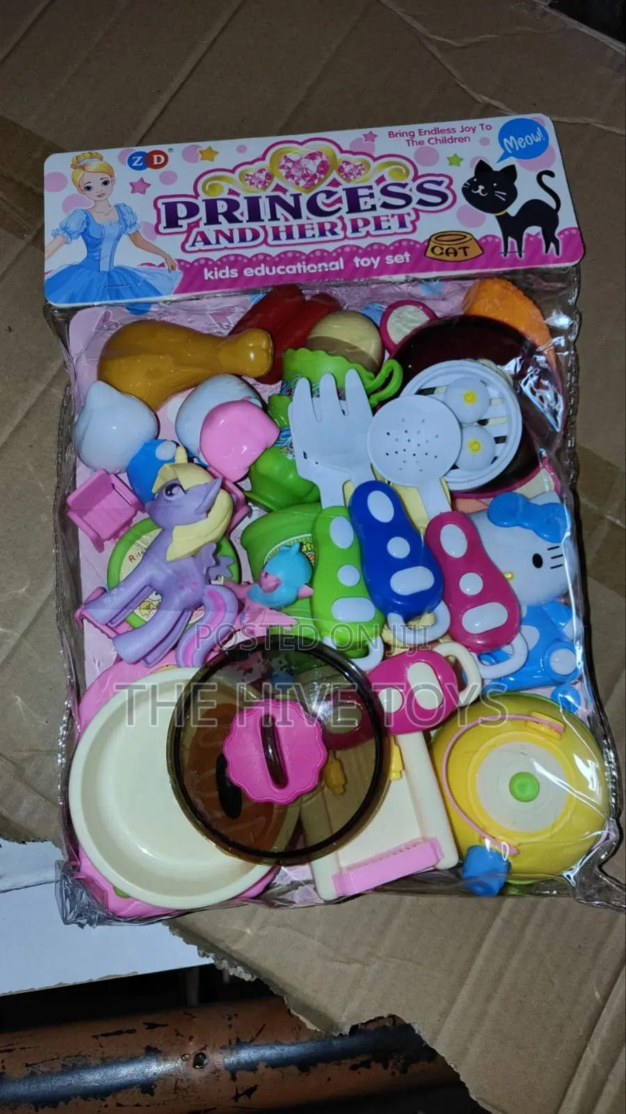Princess and Her Toys Kitchen Set