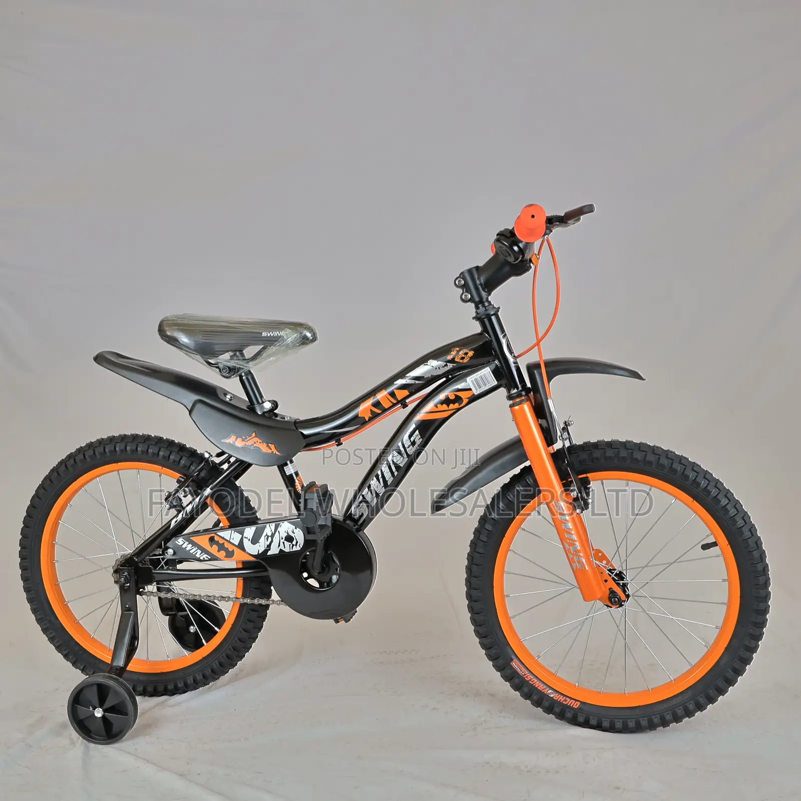 Bright Orange Swing Kids Bike - Ages 5-7 (Premium Quality)