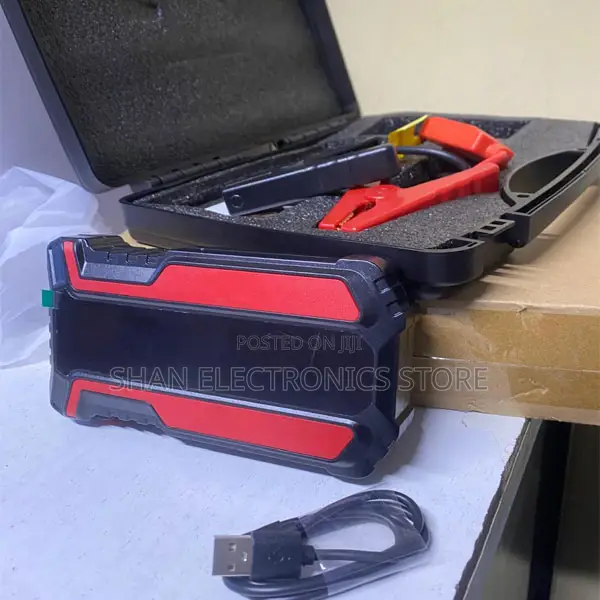 . Portable Car Battery Starter – Multi-Function Power Bank