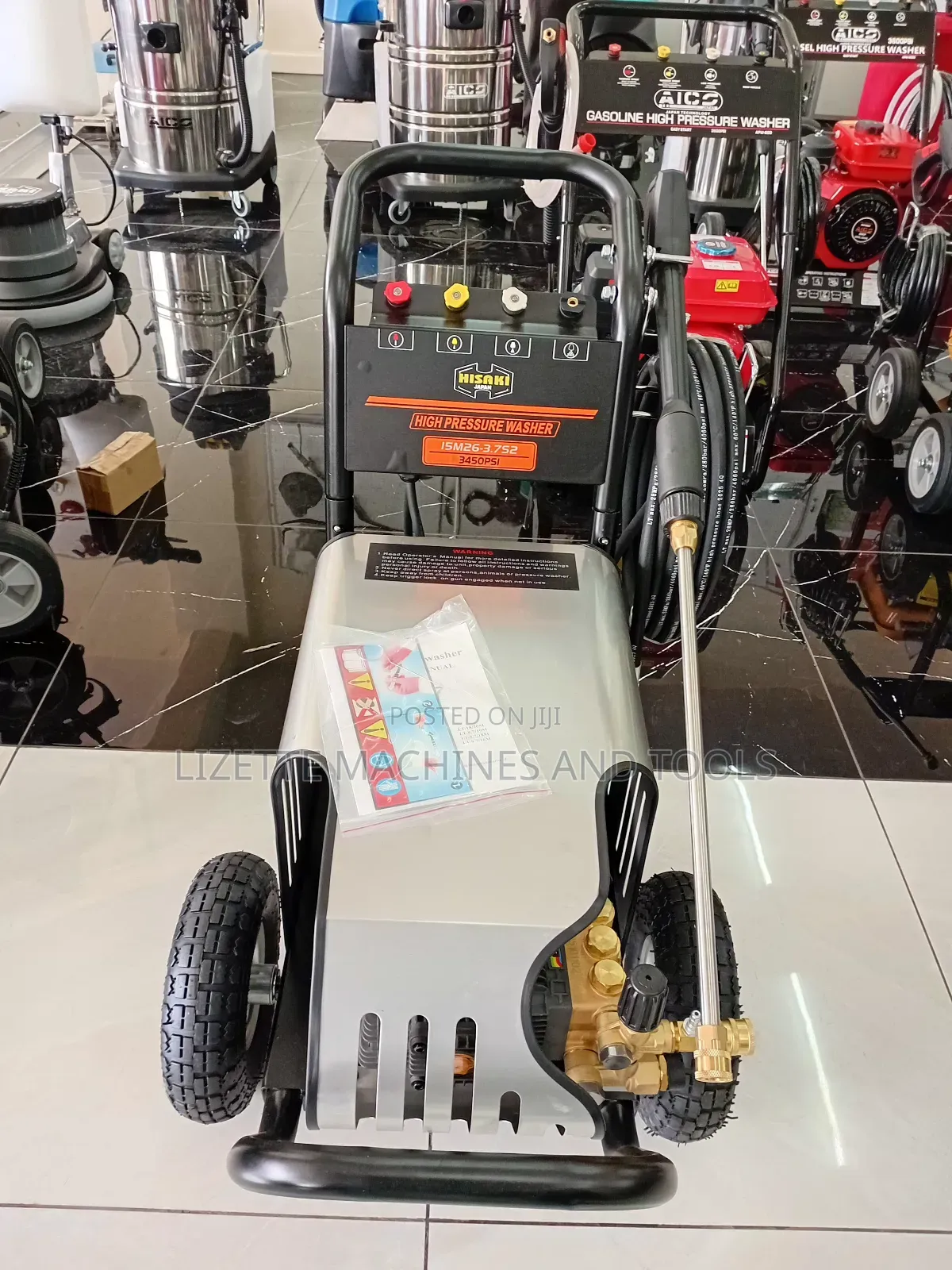 Hisaki 3450psi High Pressure Washer/Car Wash Machine