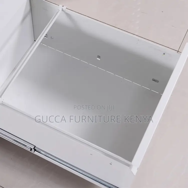 4-Drawers Space-Saving Metallic Locker Cabinet