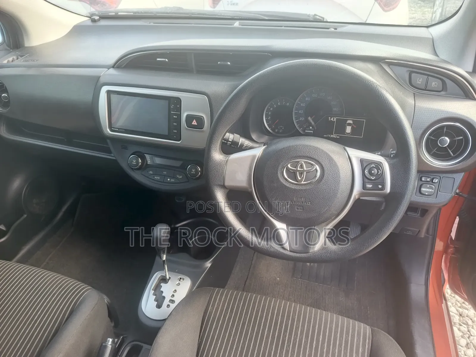 Toyota Vitz 2018 Orange