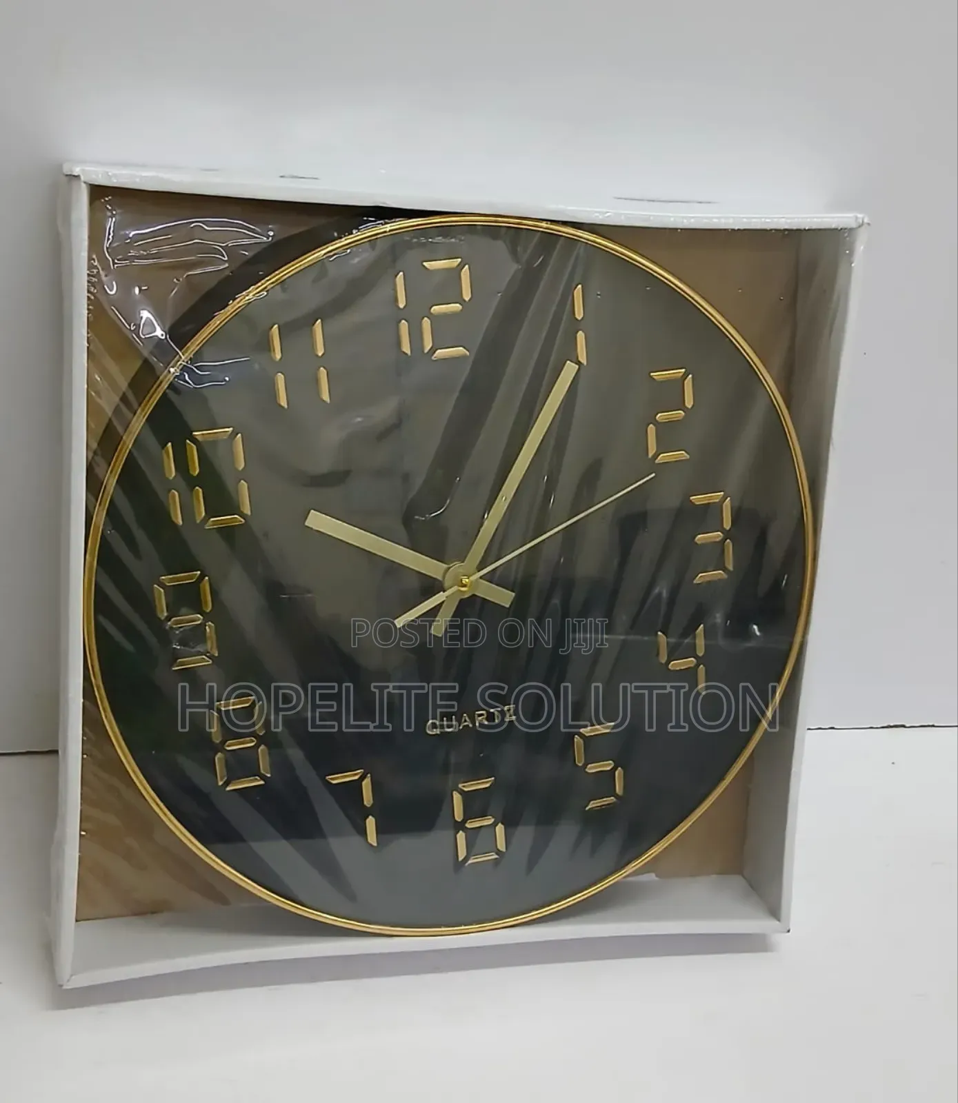 Quartz Wall Clock Now Available 3ocm Diameter.