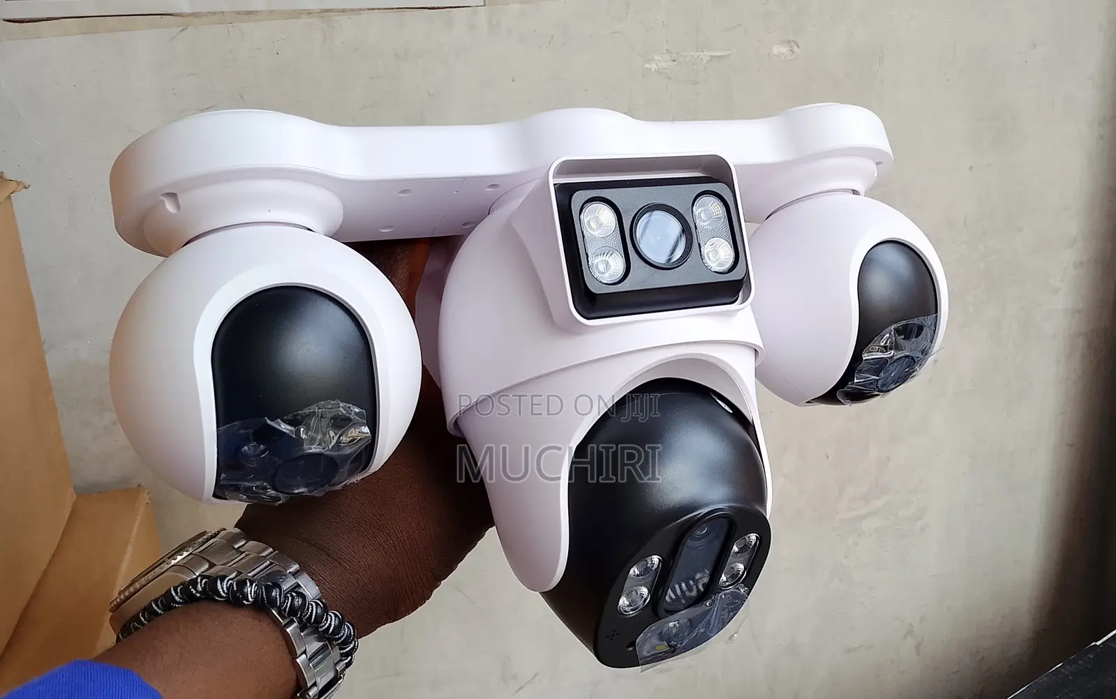 V380pro, Quad Lens(Four Lens) 4g PTZ Camera Outdoor