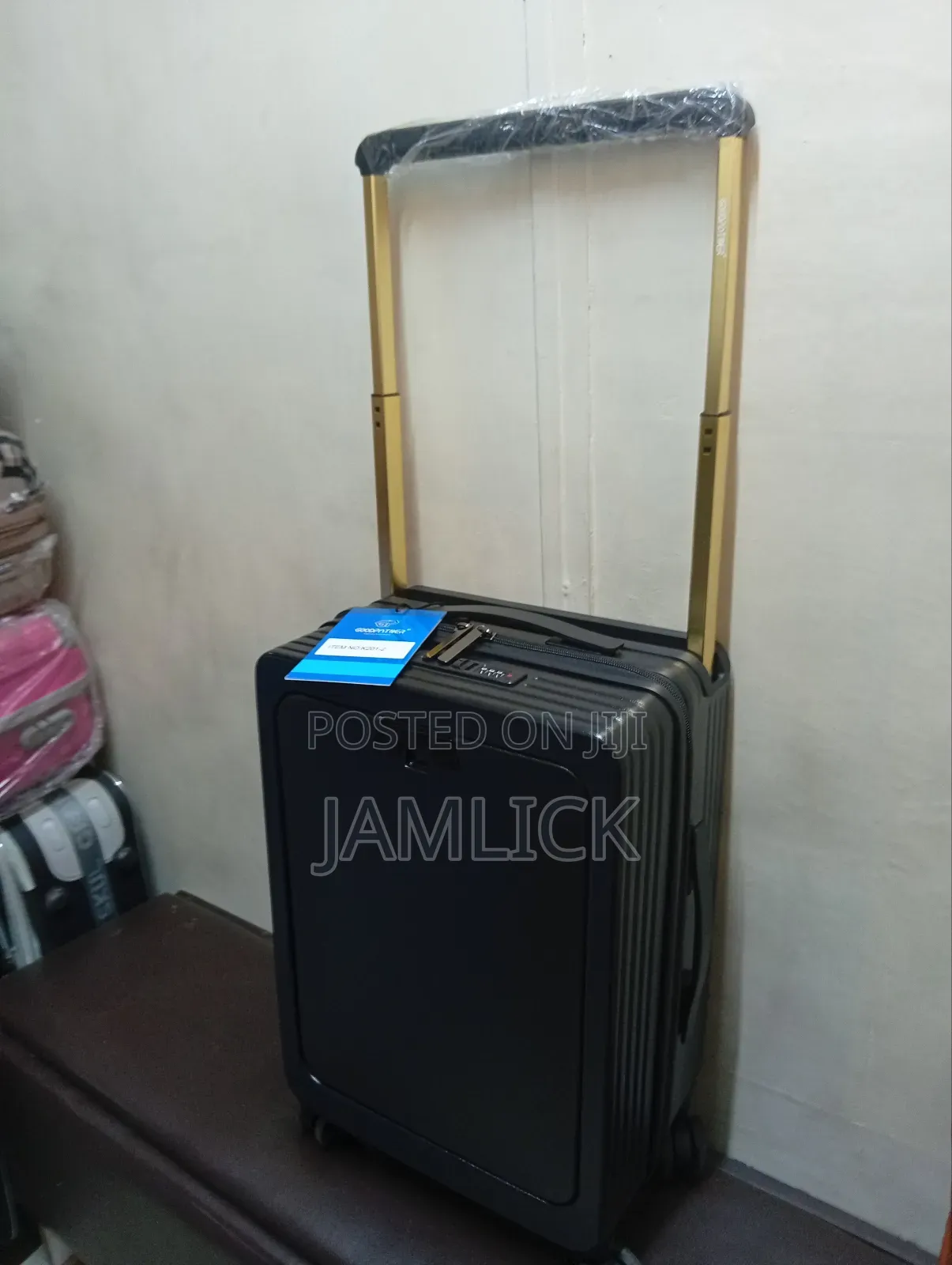 20" Black Abs Suitcase