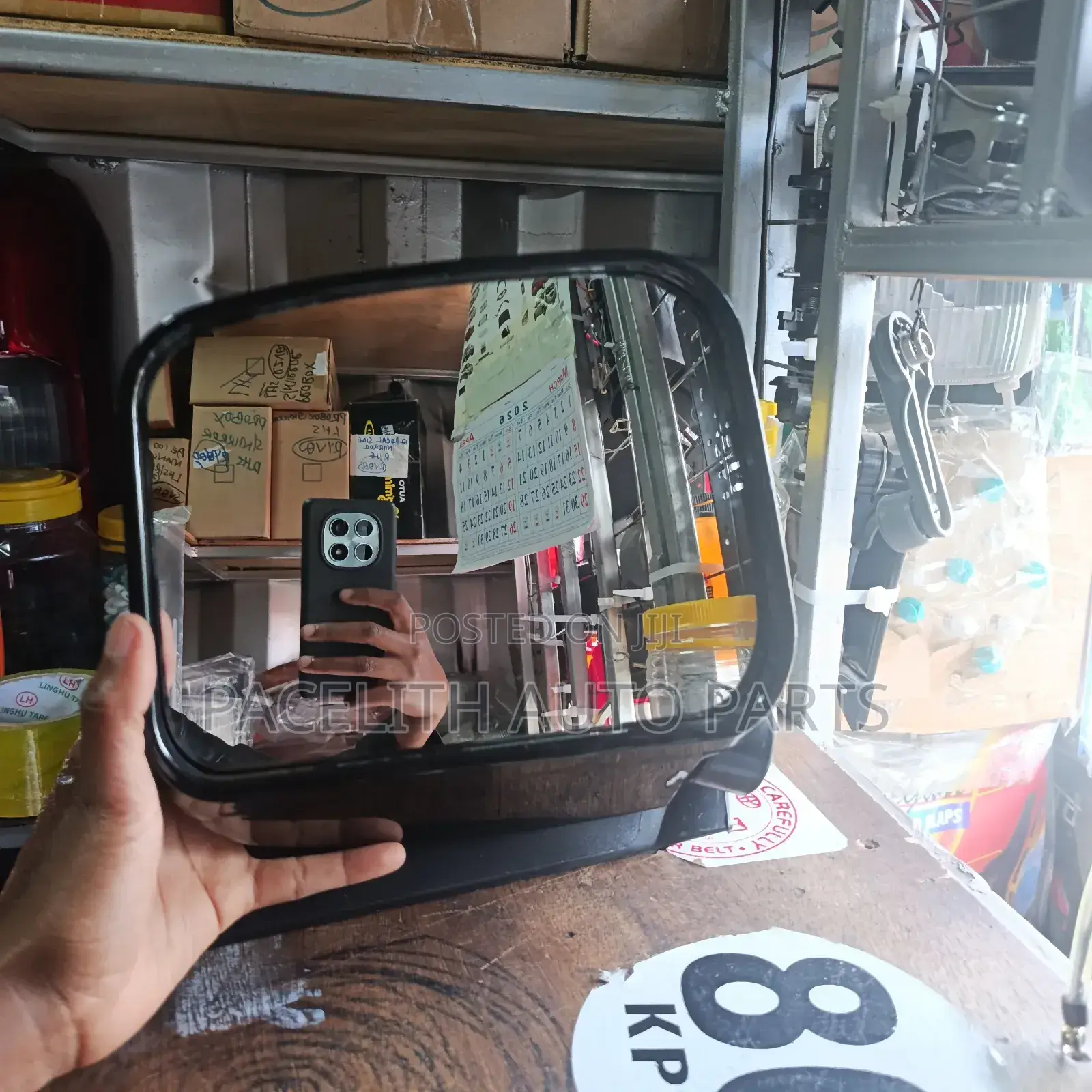 Side Mirror 7l/9l Manual Black