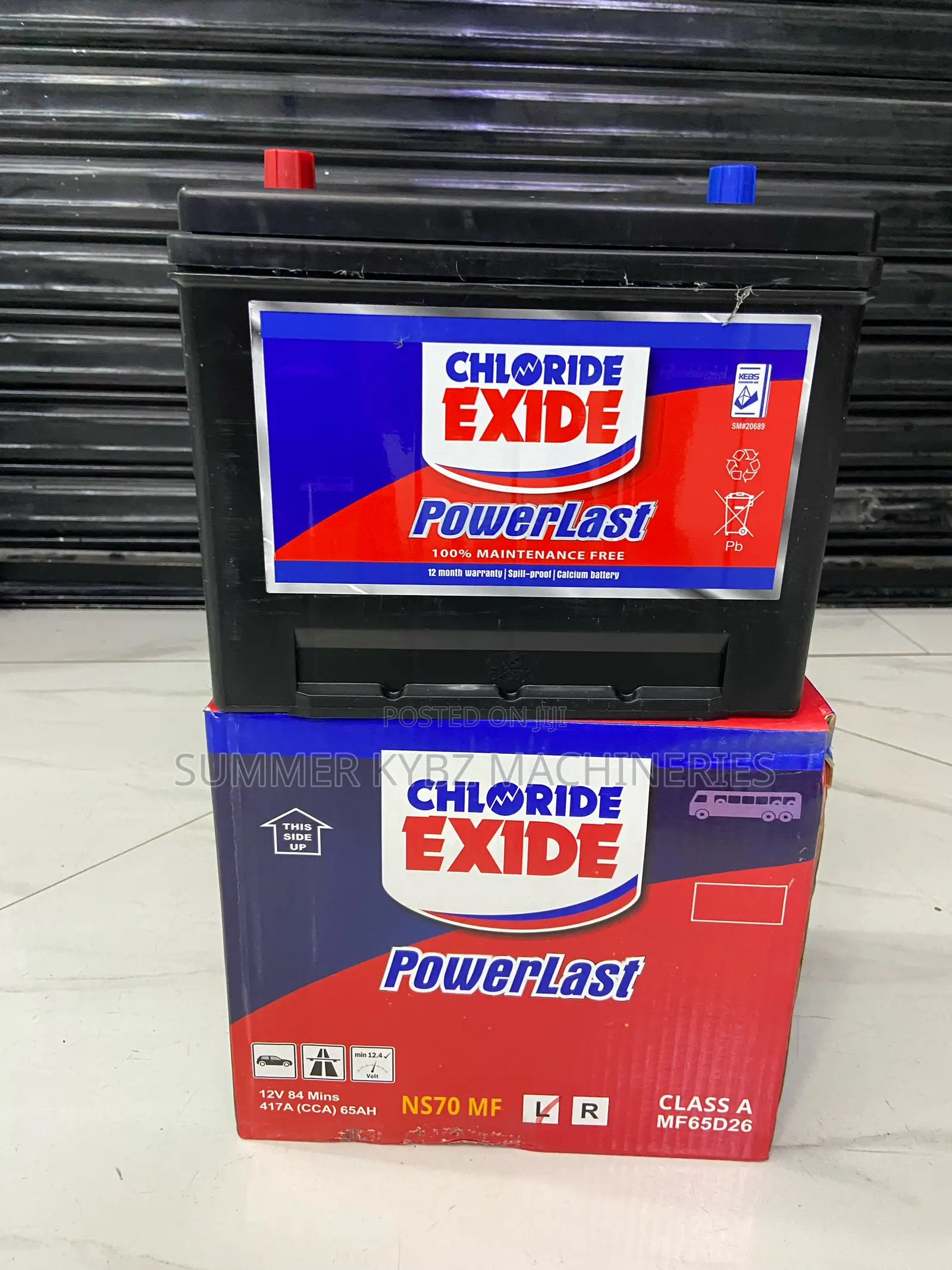Chloride Exide Ns70 Mf