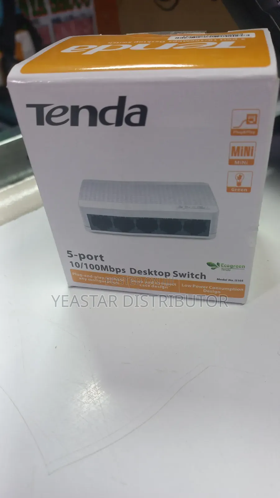 Tenda 5 Port Desktop Switch