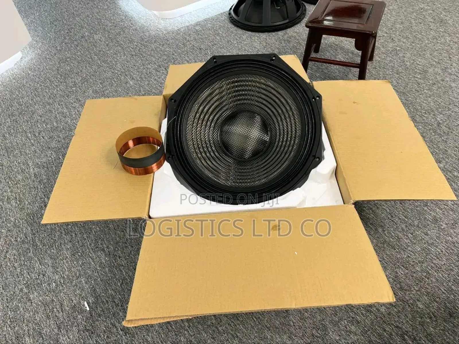 Black Bx-18pd52 Chrome Pro Audio Speaker, 2000 W