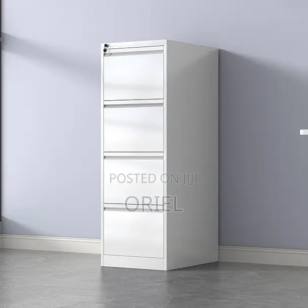 Modern Office Cabinet : Office Four-Drawer Steel File Cabinet