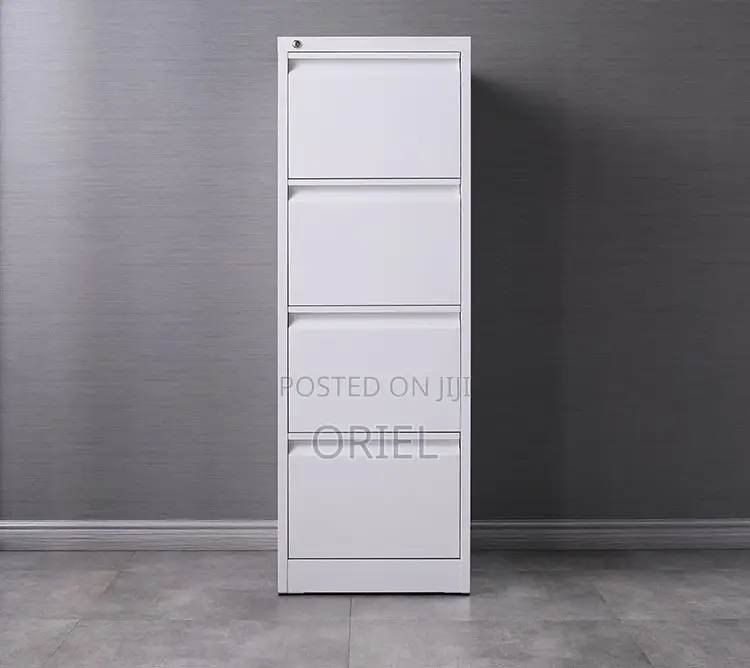 Modern Office Cabinet : Office Four-Drawer Steel File Cabinet