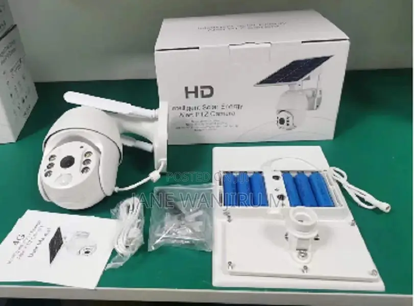Quality Wifi Ubox 4mp Single-Lens Solar PTZ Camera