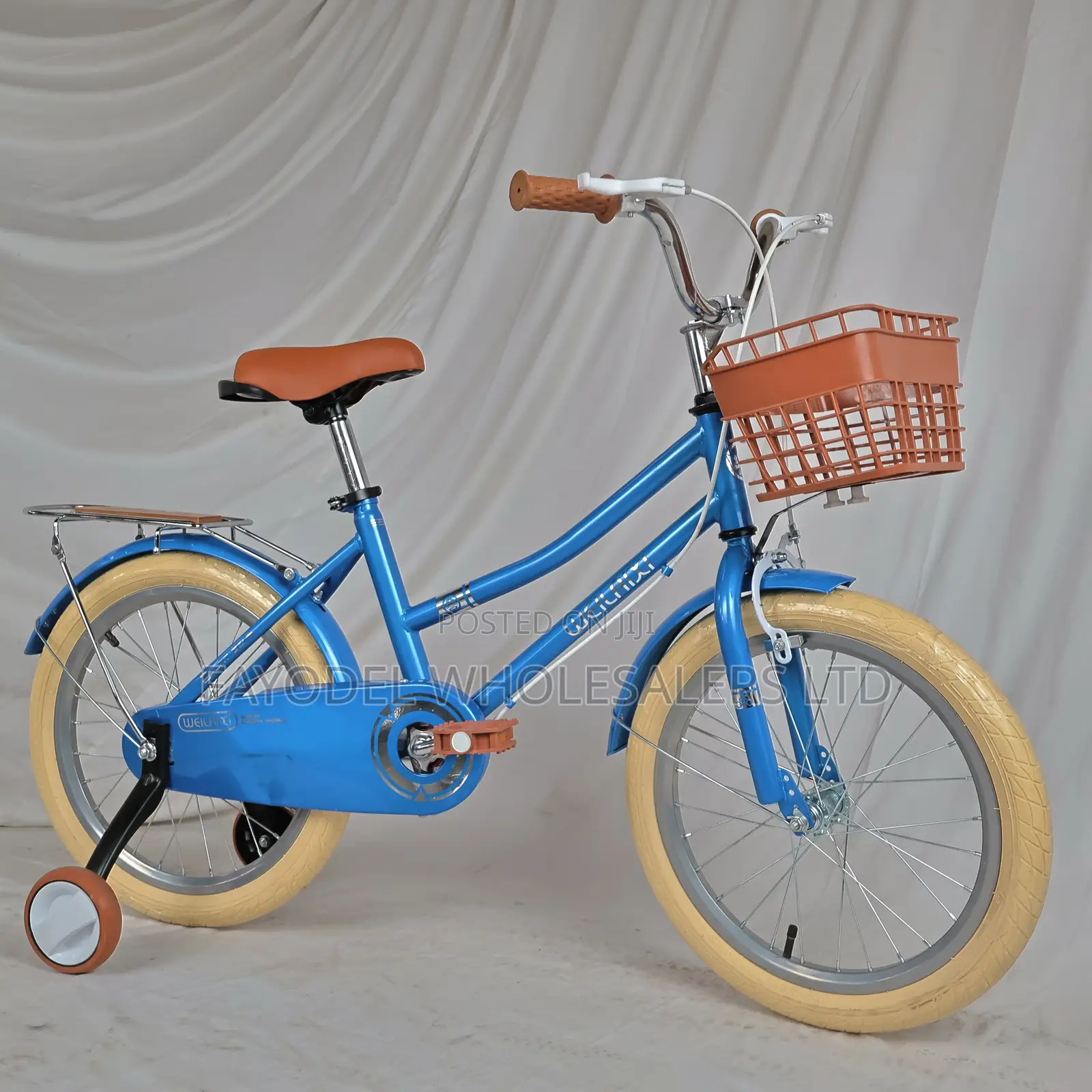 Fancy Blue Weilaxi Bicycle – Ages 5-7 (Size 18)