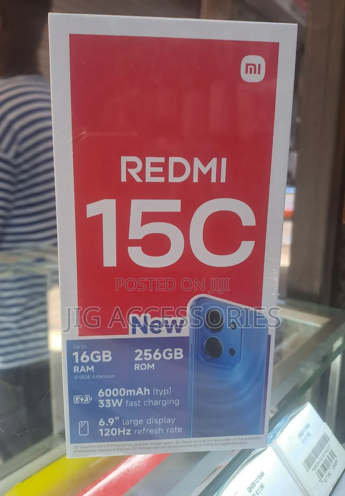 New Xiaomi Redmi 15C 4G 256 GB Blue