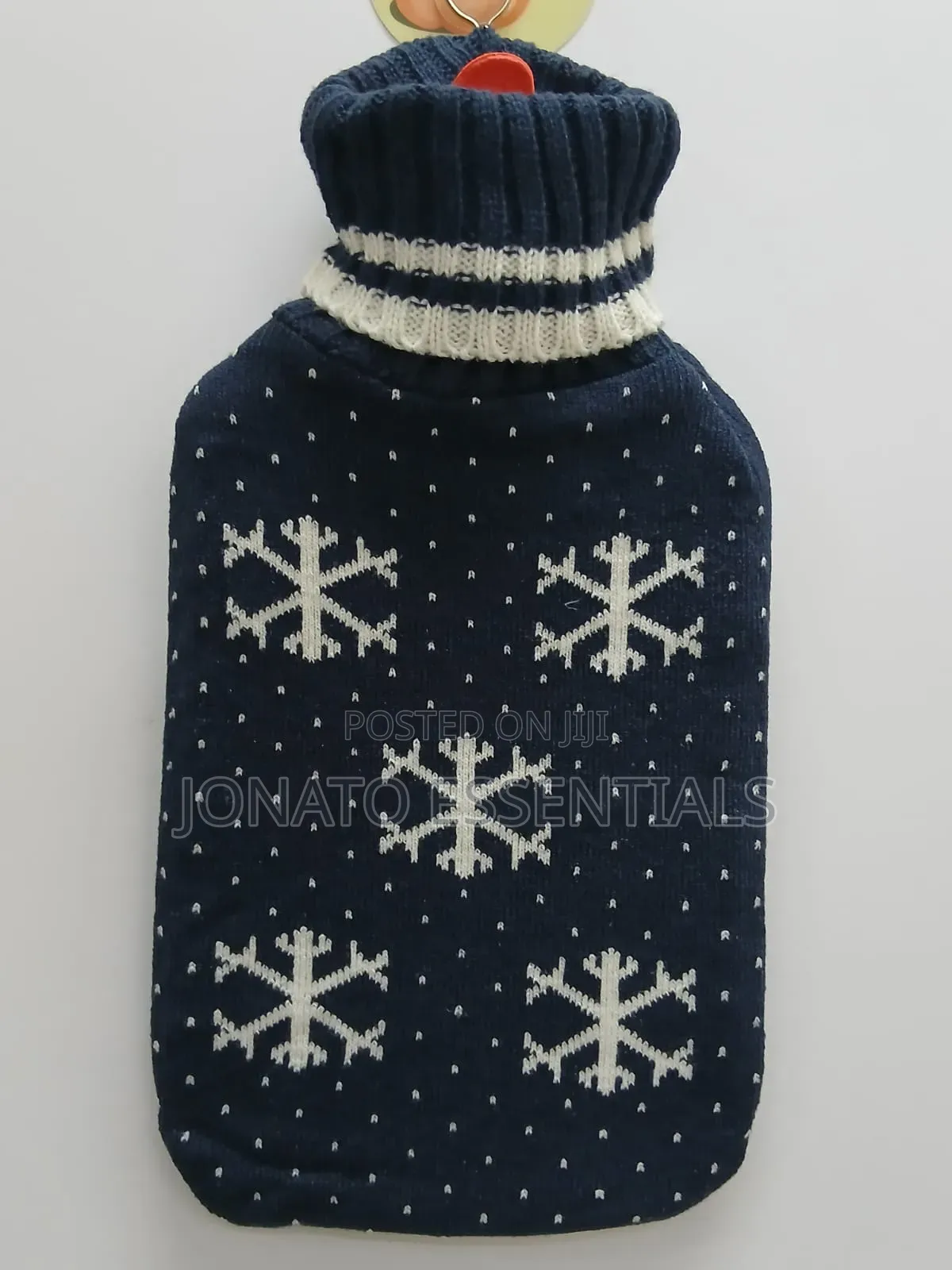 Hot Water Bottle With Removable Knitted Cover - 2l Warm Water Bag