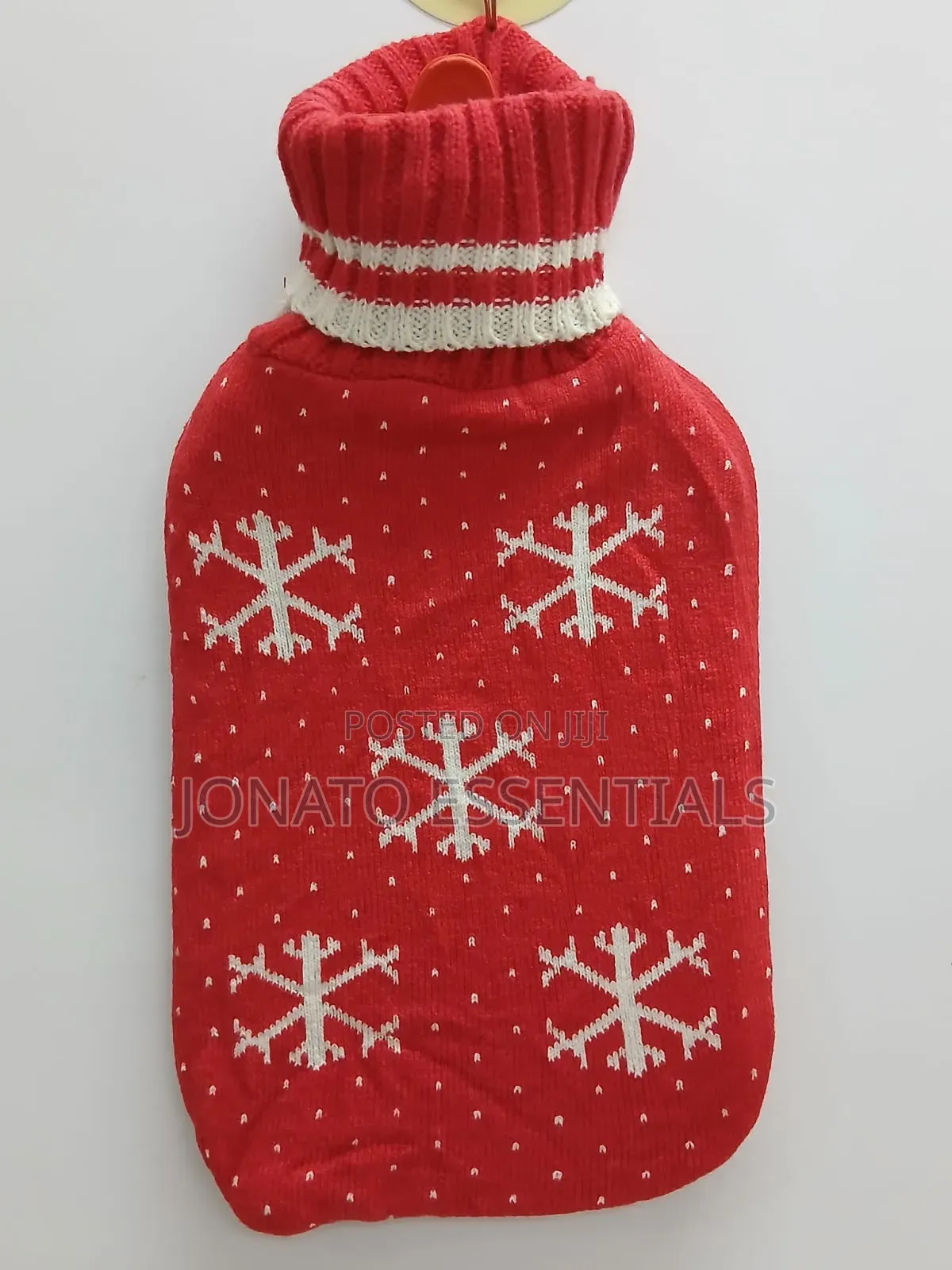 Hot Water Bottle With Removable Knitted Cover - 2l Warm Water Bag