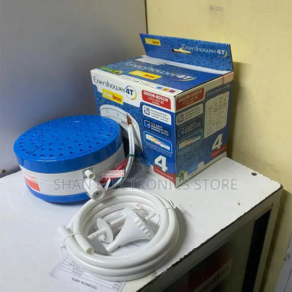 . Enerbras 4t Electric Shower – Multi-Temperature Instant Heater
