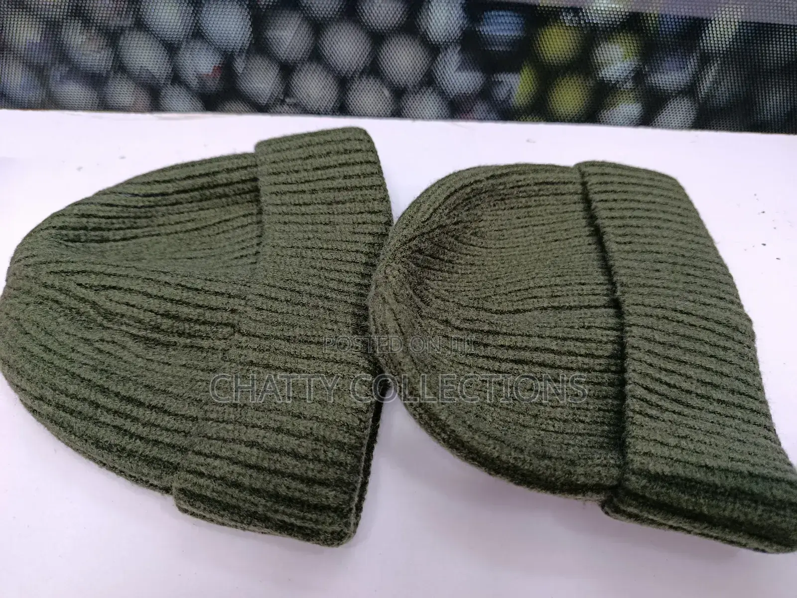 Plain Jungle Green Top Quality Unisex Beanie Hats for Adults and Kids