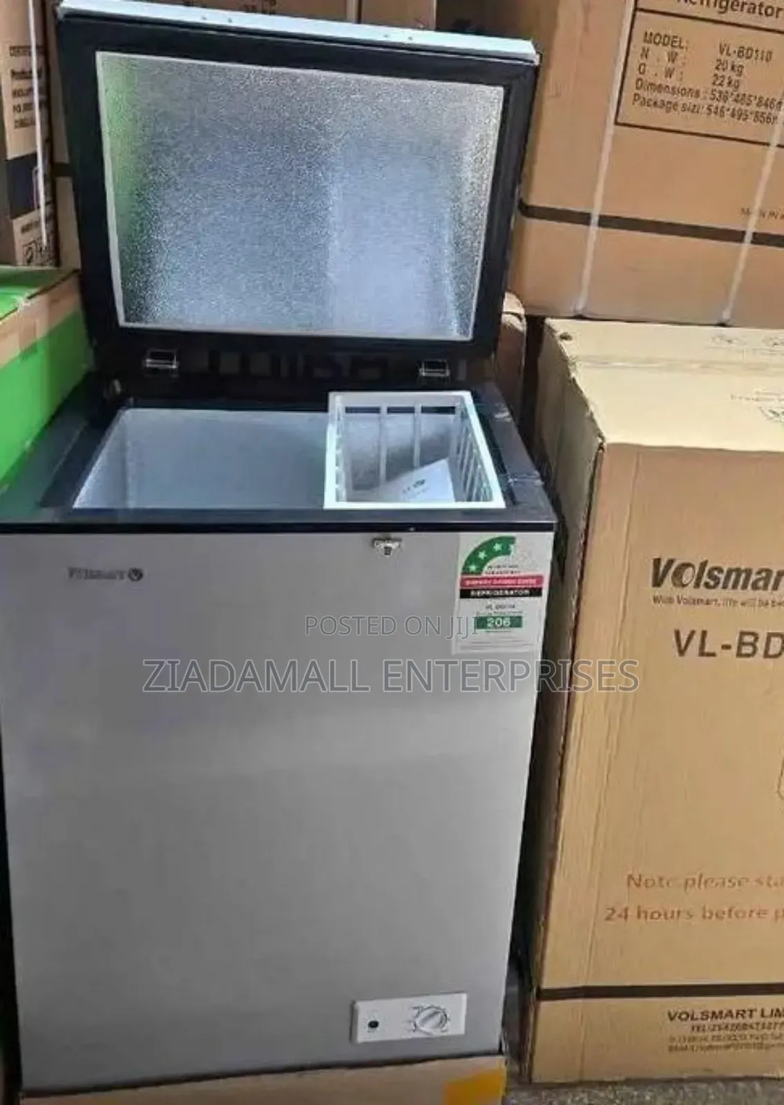 Volsmart Freezer 110 Litres Efficient Cooling for Modern Homes