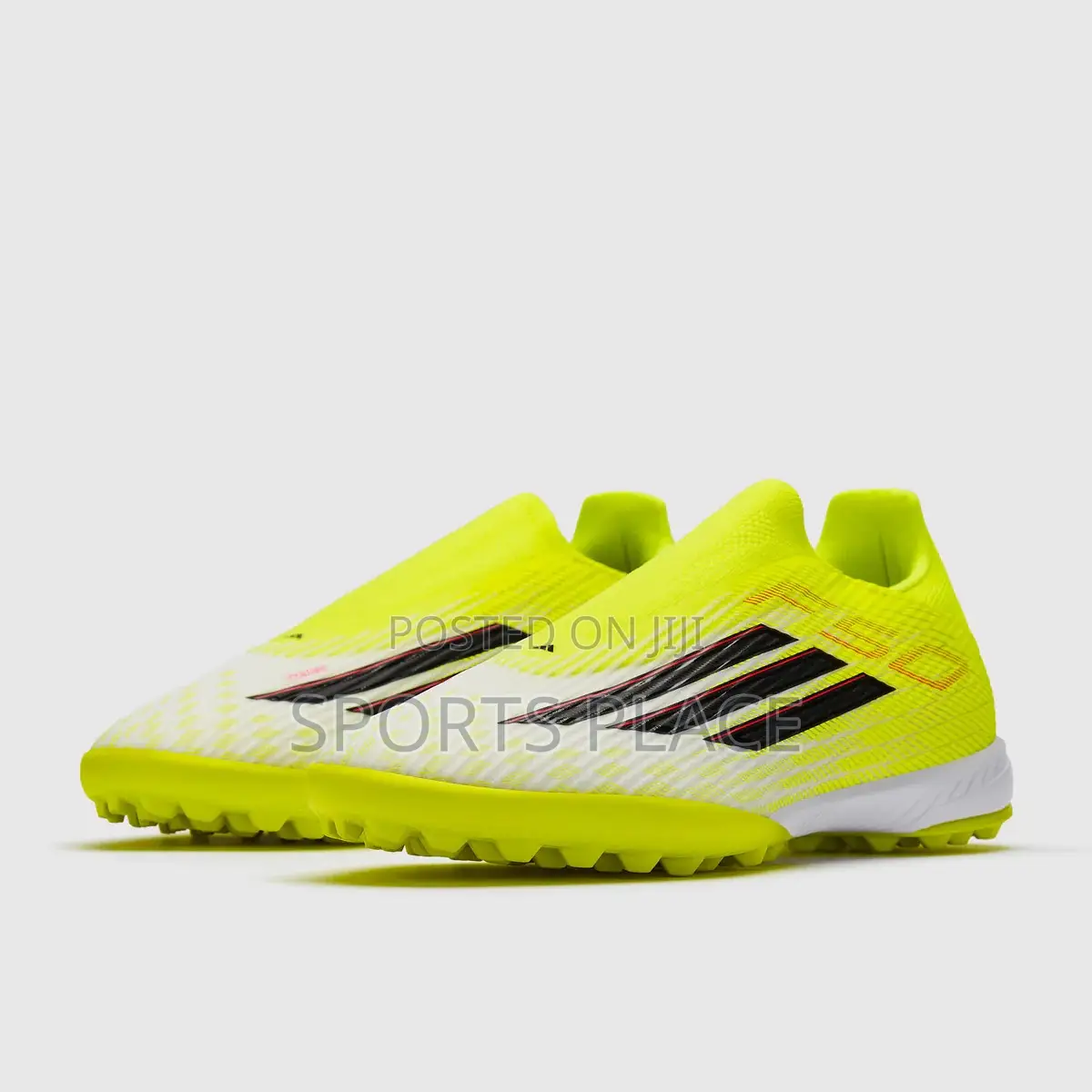 Adidas F50 League Neon Green Ag Tf Football Boots