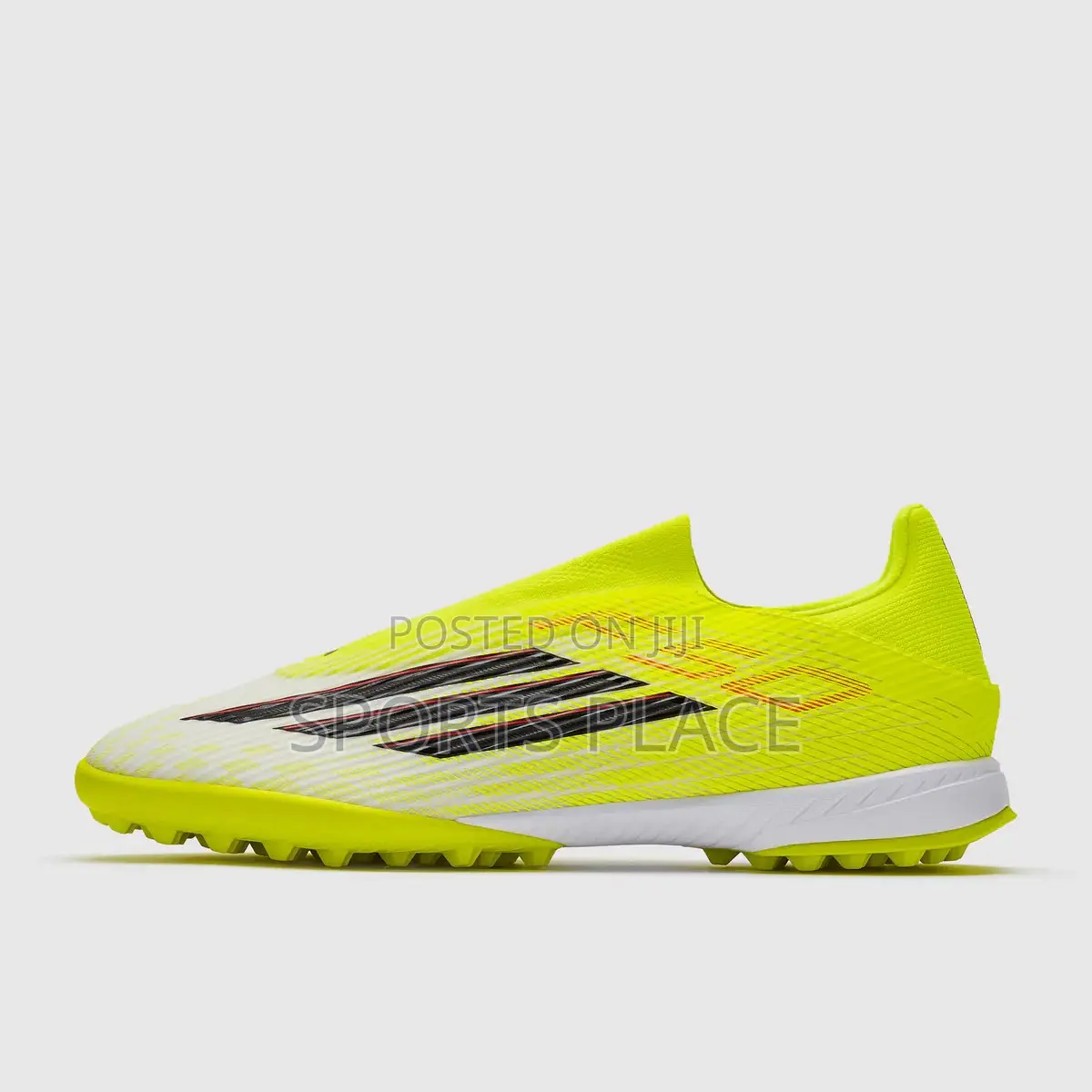 Adidas F50 League Neon Green Ag Tf Football Boots
