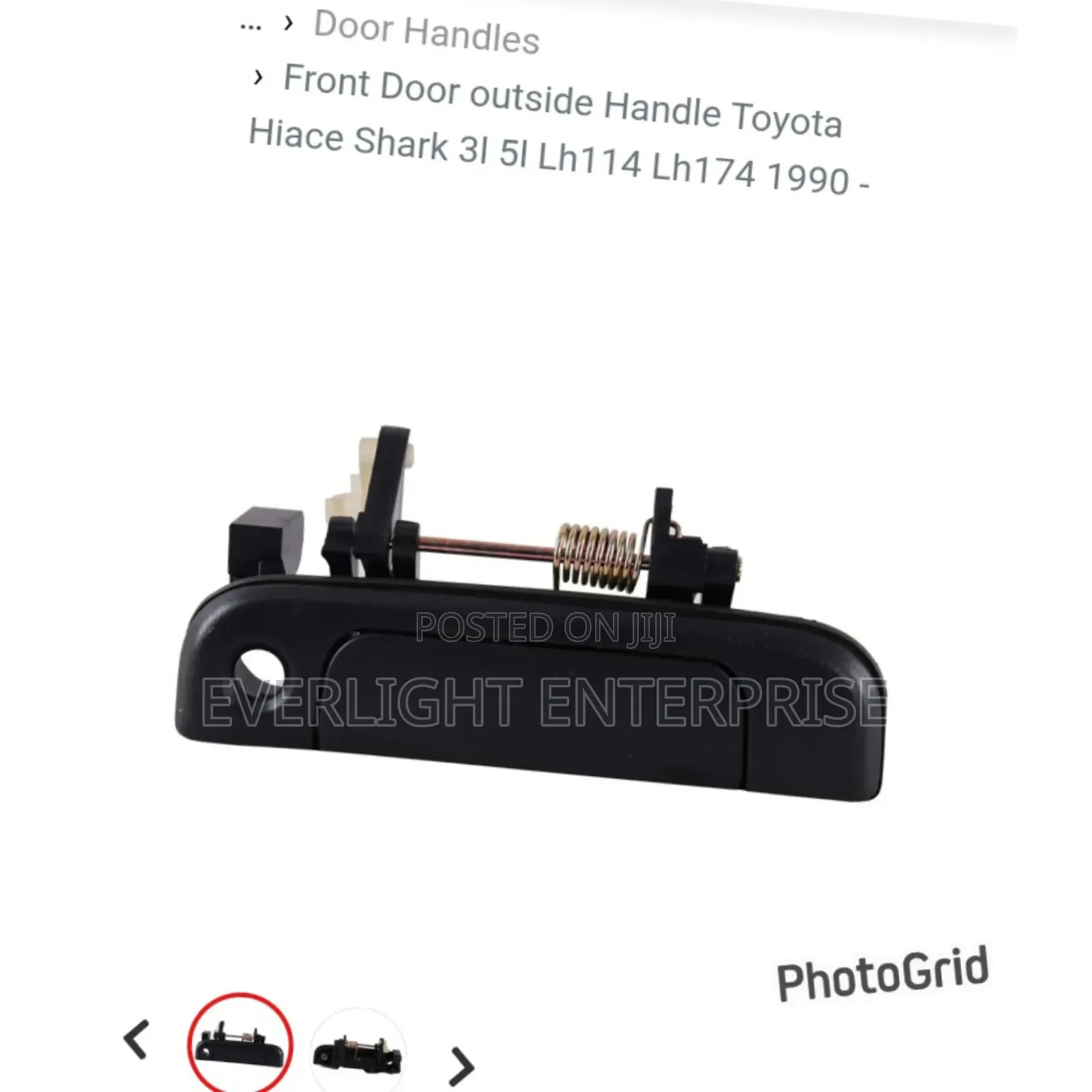 Front Door Outside Handle Toyota