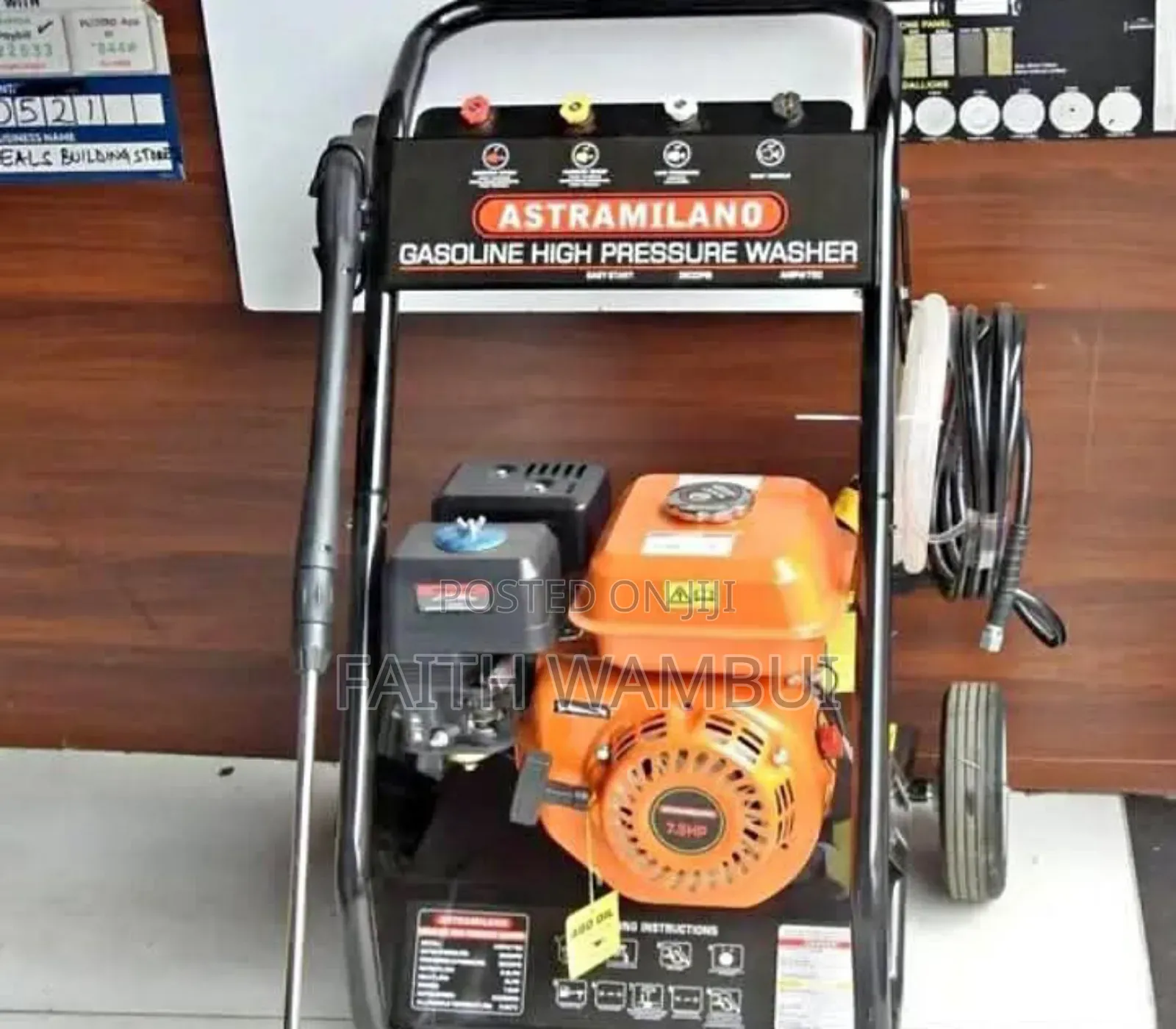 Astramilano Petrol Car Wash Machine/Gasoline Pressure Car Wash