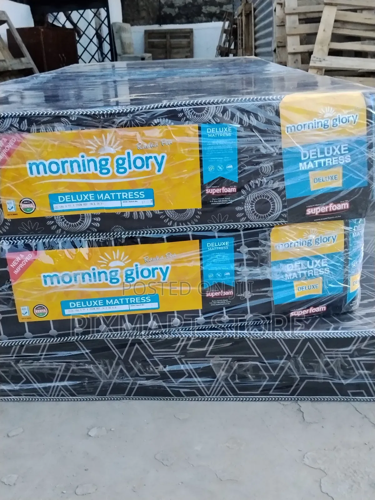 Morning Glory Deluxe 3×6×8 Super Foam Mattress