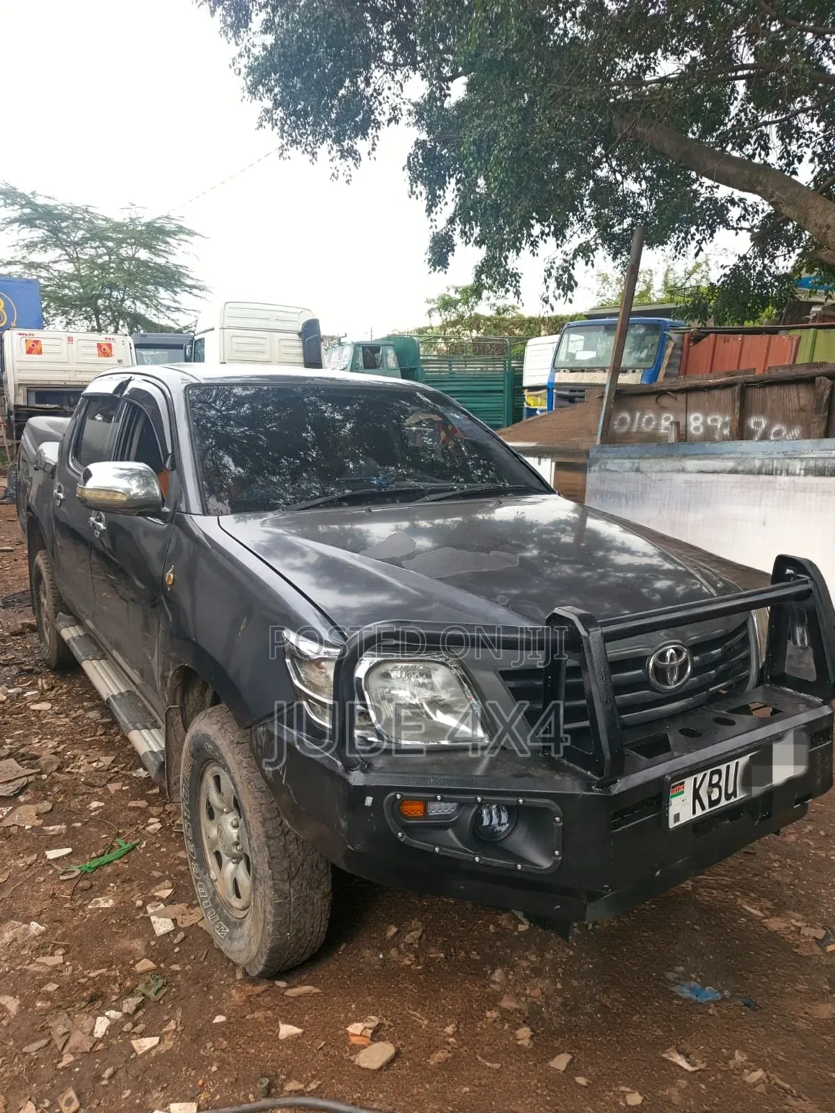 Bullbar Hilux Vigo With Bullbar Fog Light Cover a Type Loops
