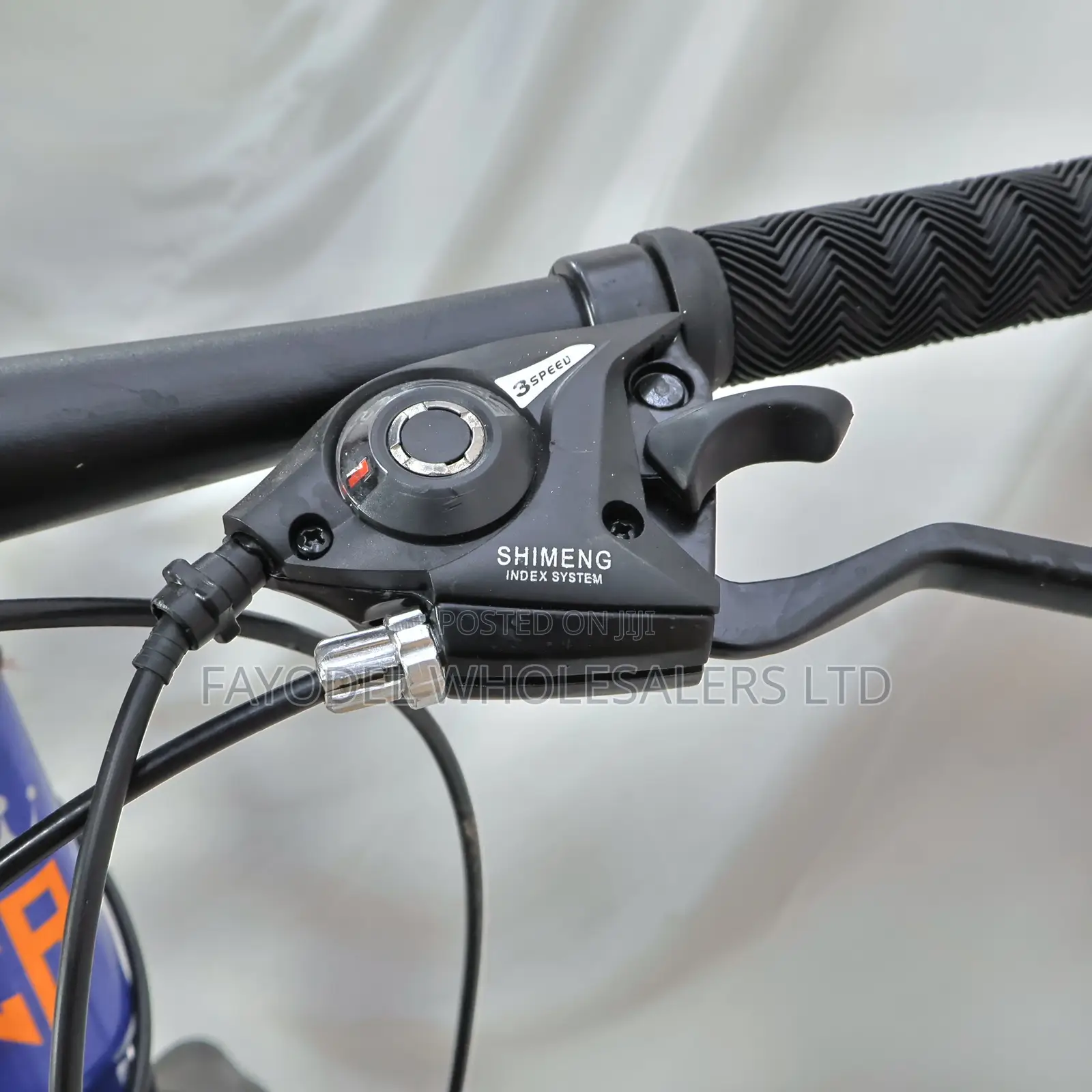 26" MTB - Stylish Blue/Orange Hardtail Mountain Bike